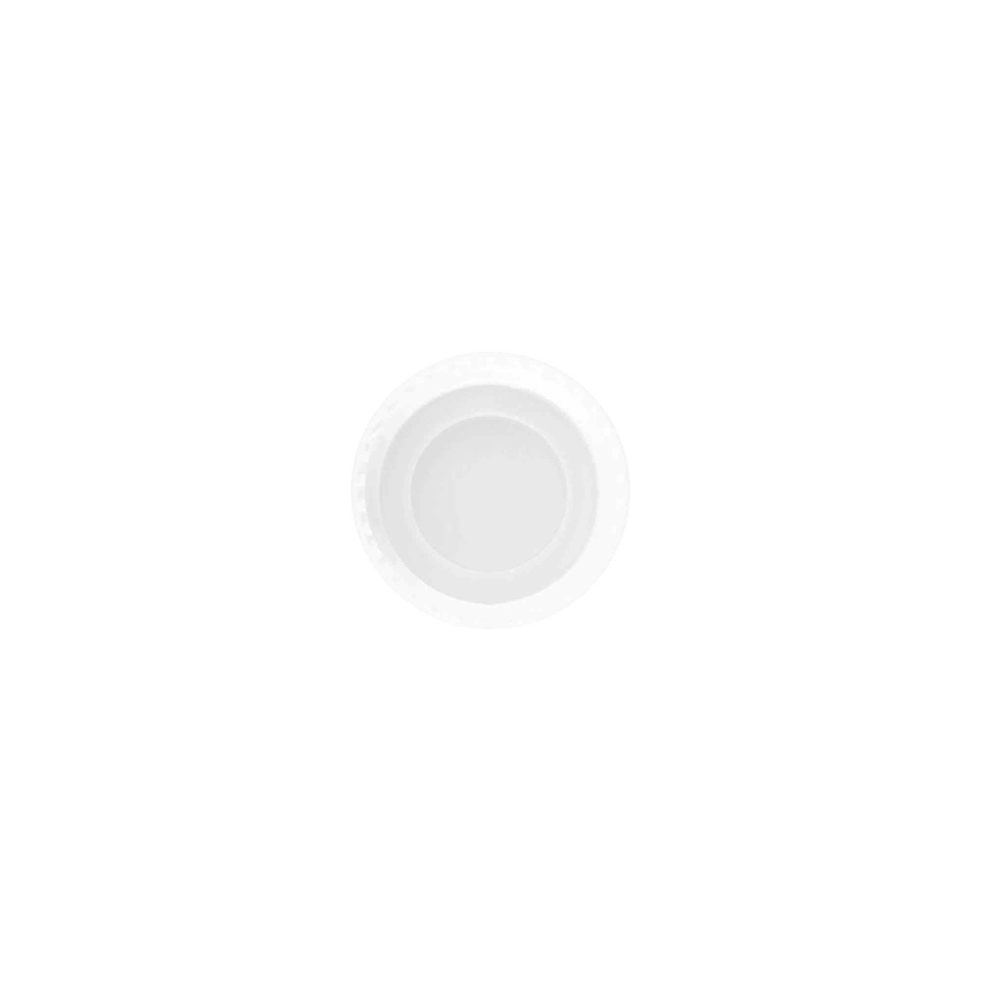 Screw cap, PP plastic, white, for opening: 20/410