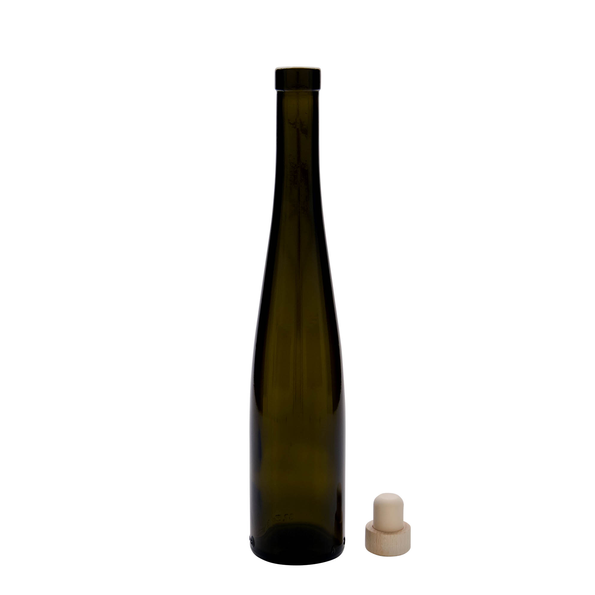 375 ml glass bottle 'Weinschlegel', antique green, opening: cork 375 ml glass bottle 'Weinschlegel', antique green, opening: cork