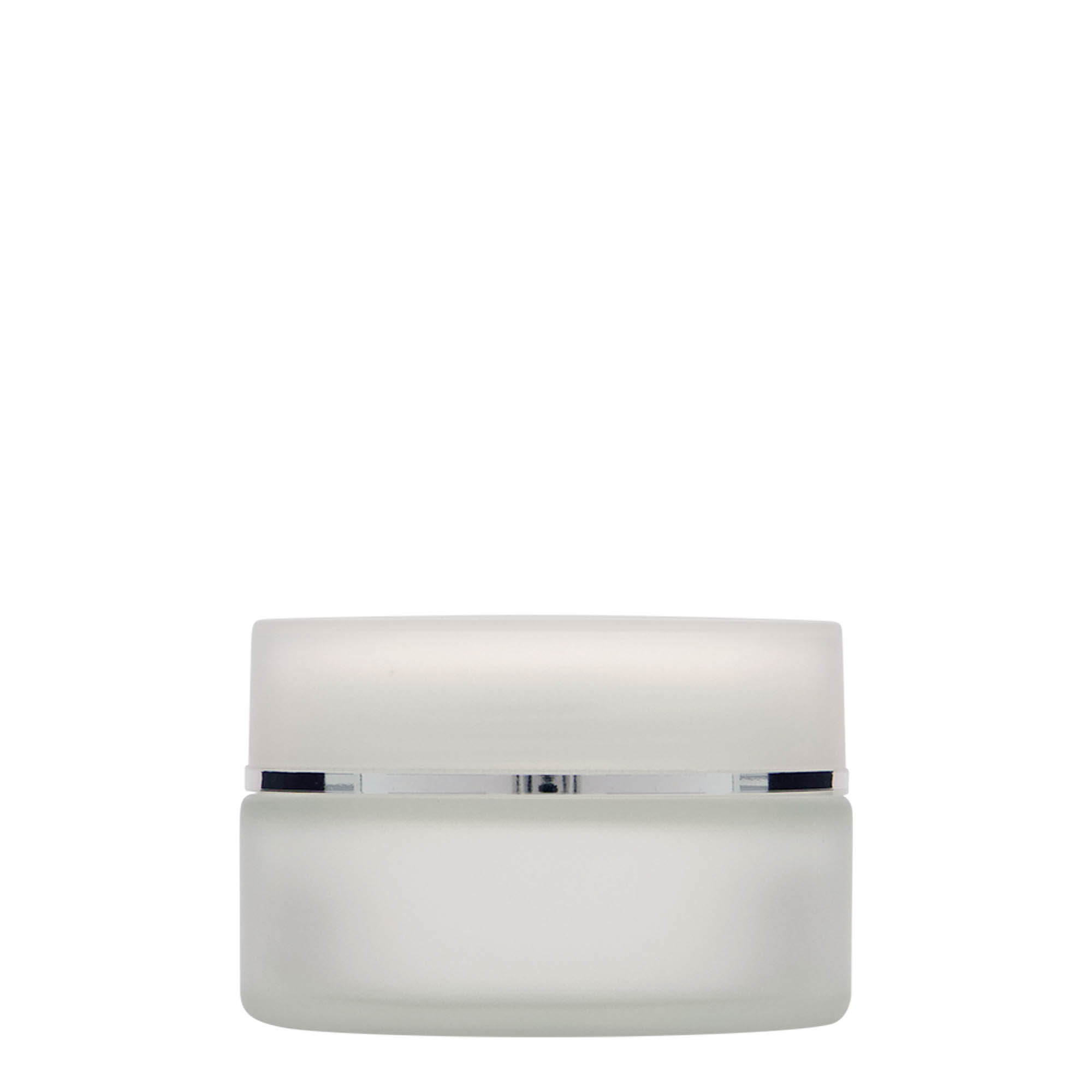 100 ml jar 'Platinum Edition', glass, frosted, opening: screw cap 100 ml jar 'Platinum Edition', glass, frosted, opening: screw cap