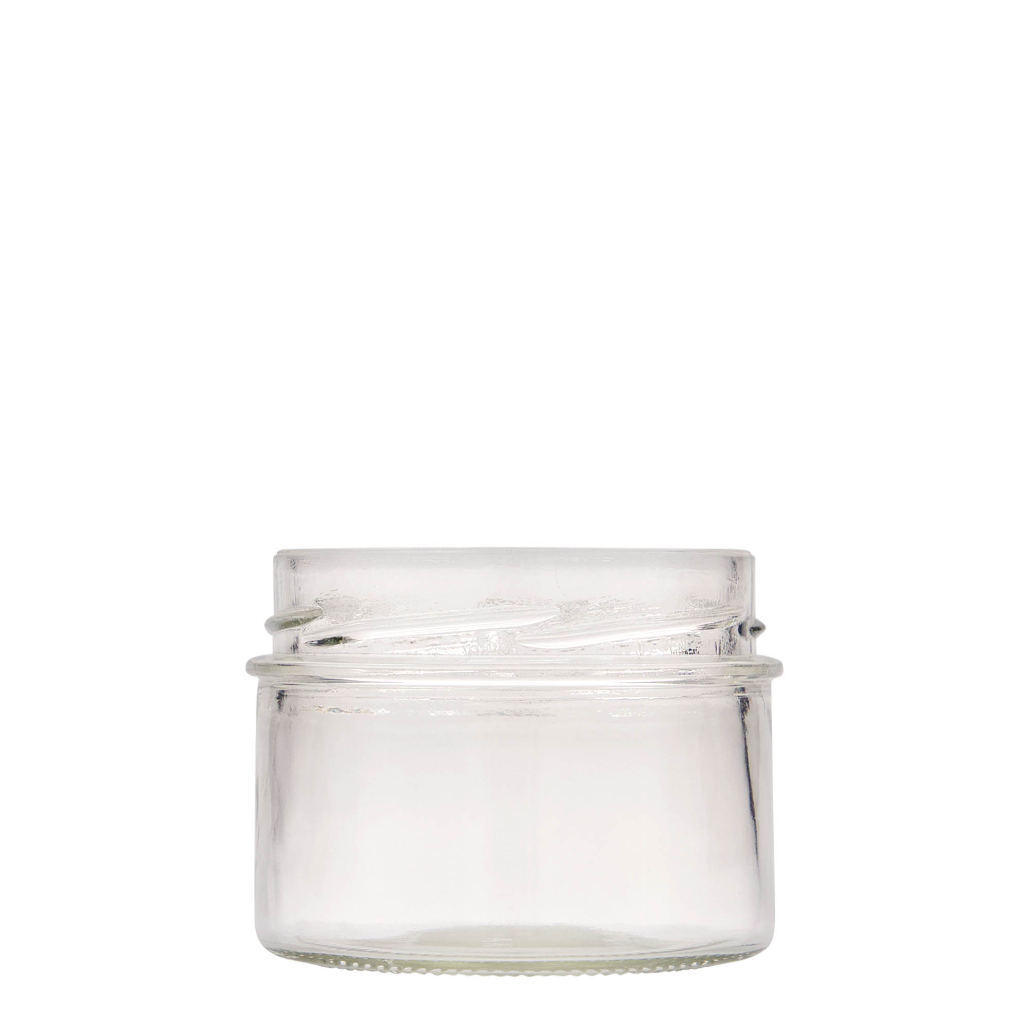 262 ml round glass 'Monza', opening: Deep-Twist-Off (DTO 82) 262 ml round glass 'Monza', opening: Deep-Twist-Off (DTO 82)