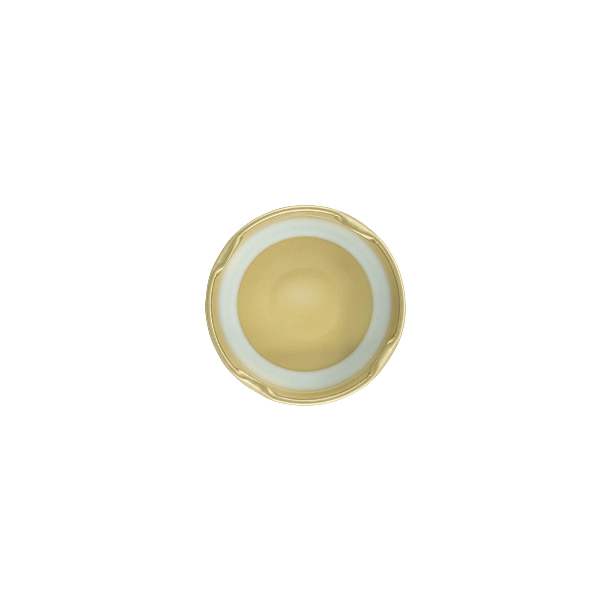 Twist-off lid, tinplate, gold, for opening: TO 48