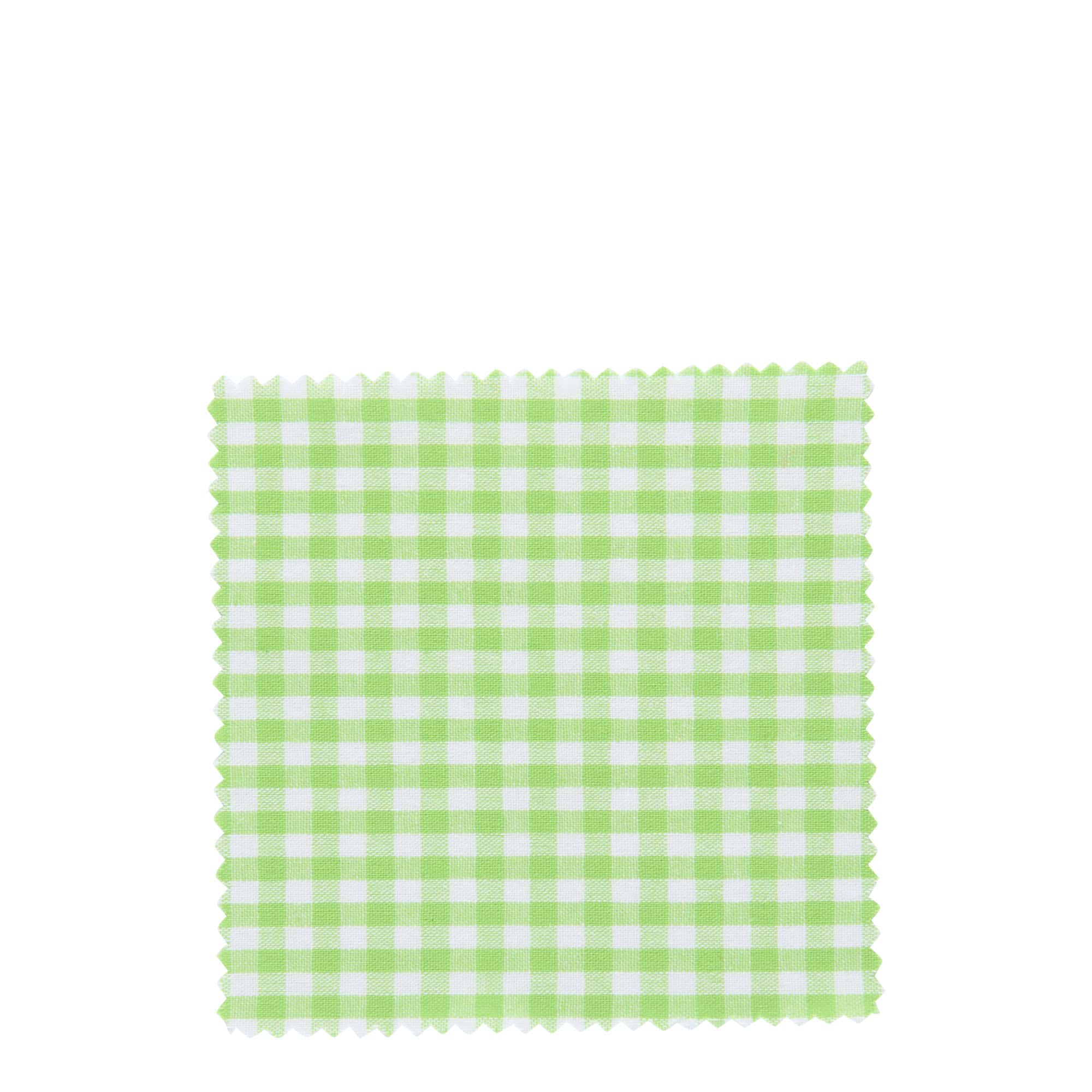 Checked fabric 12x12, square, textile, lime green, opening: TO38-TO53