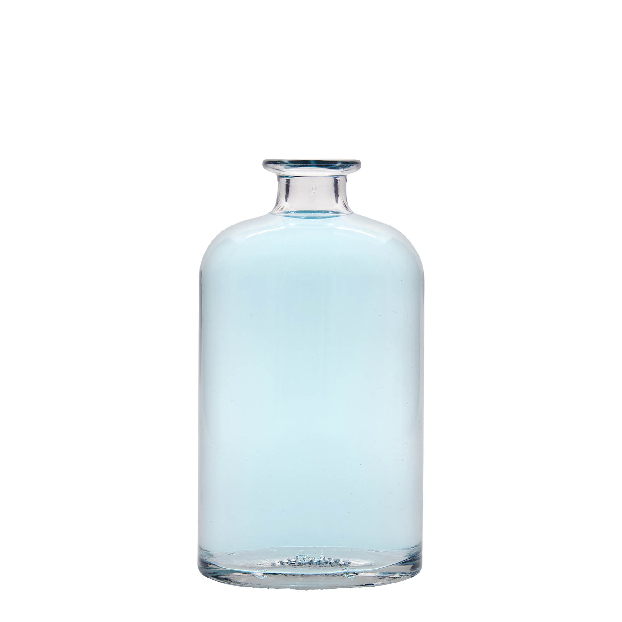 500 ml glass bottle 'Dundee', oval, opening: cork 500 ml glass bottle 'Dundee', oval, opening: cork
