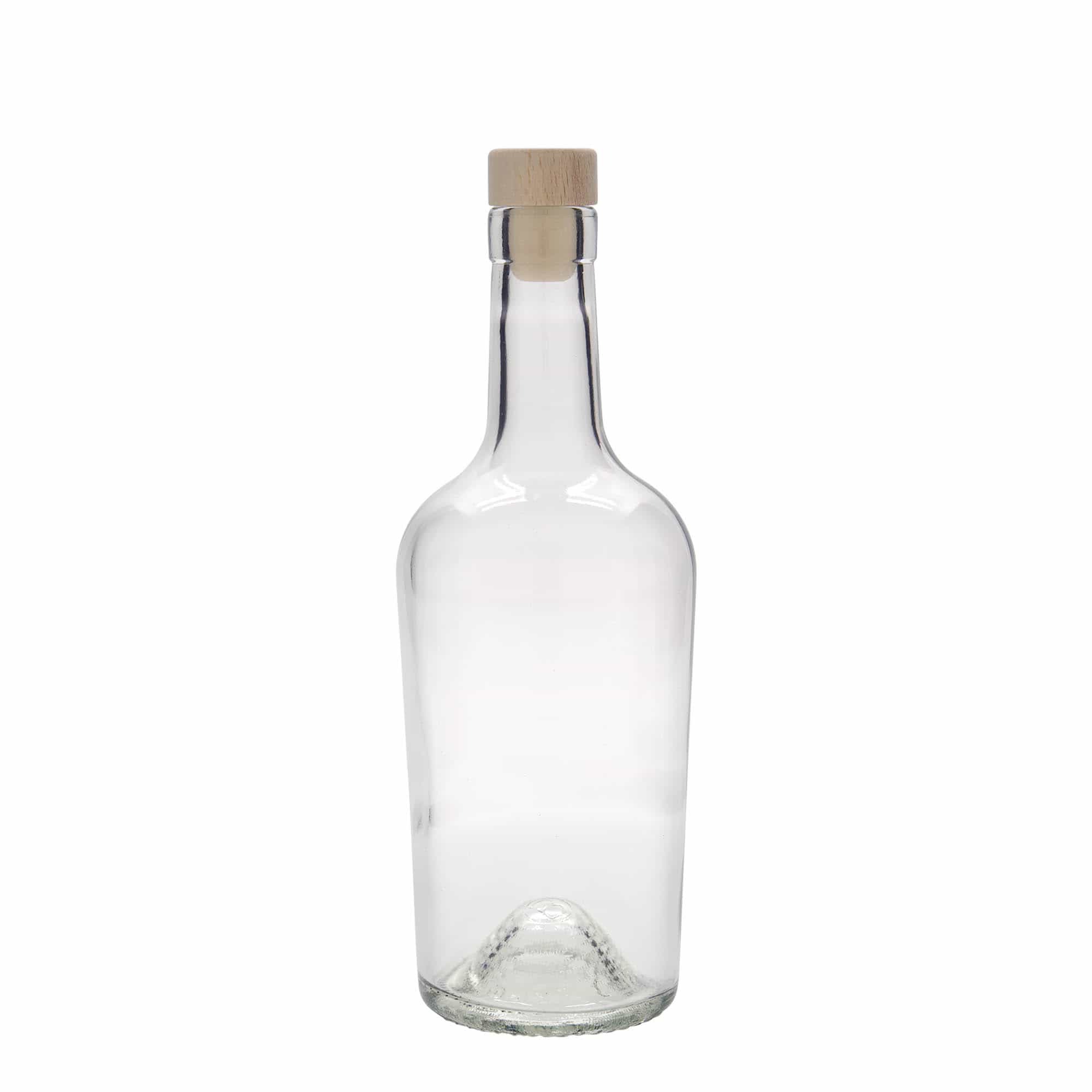 500 ml glass bottle 'Margarethe', opening: cork