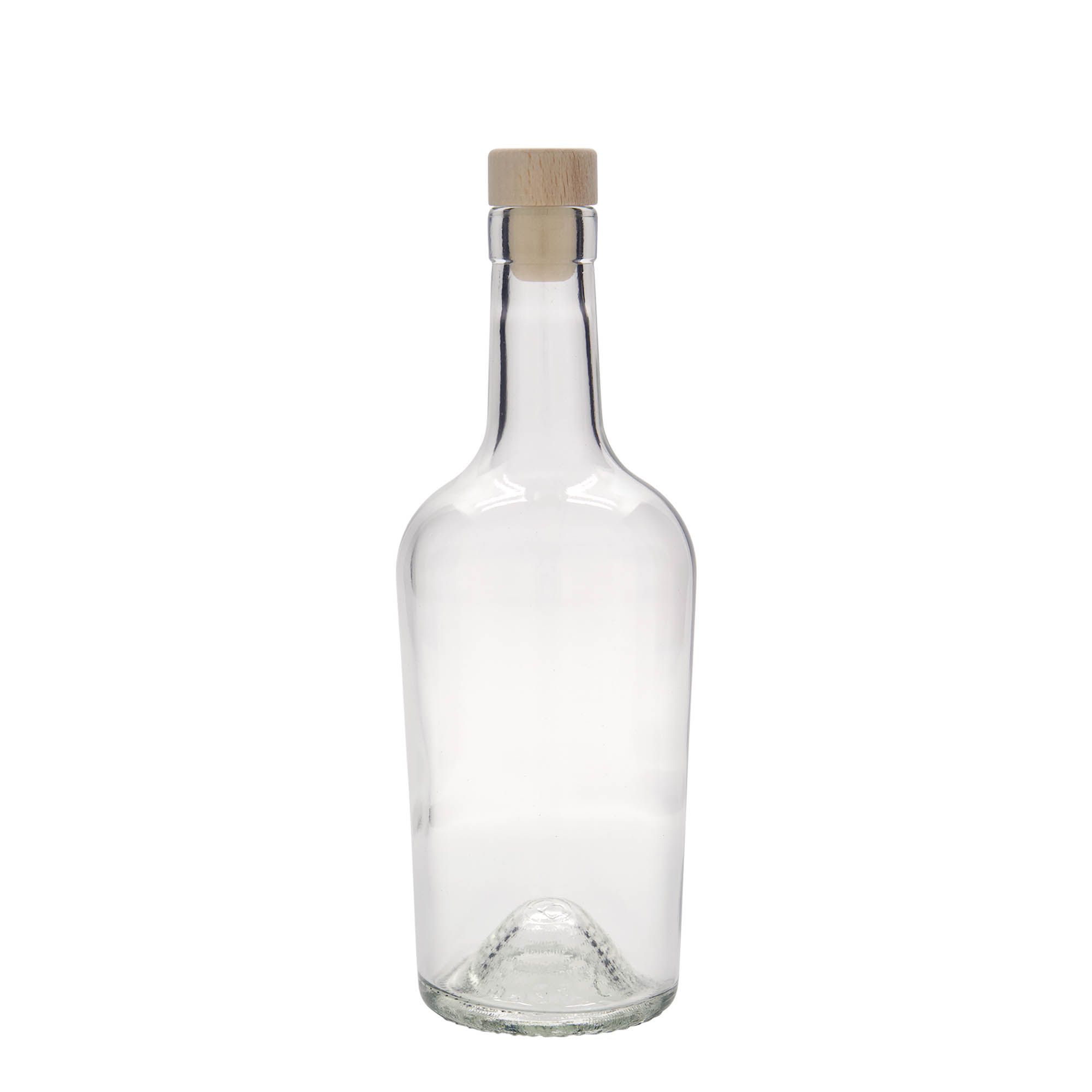 500 ml glass bottle ‘Margarethe’, opening: cork