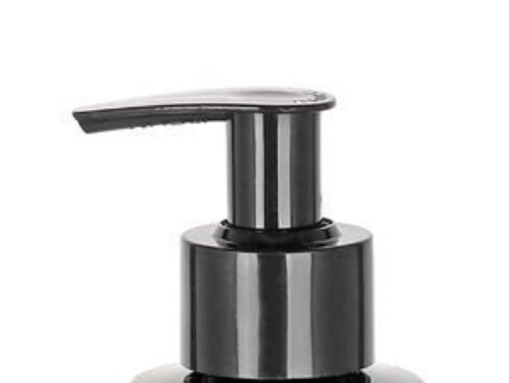 Screw cap dispenser pump, PP plastic, black, for opening: 24/410 Screw cap dispenser pump, PP plastic, black, for opening: 24/410