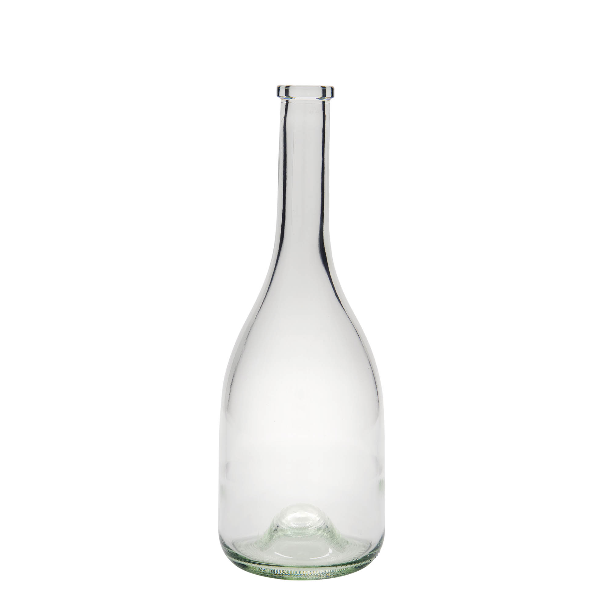 750 ml glass bottle 'Rustica', opening: cork