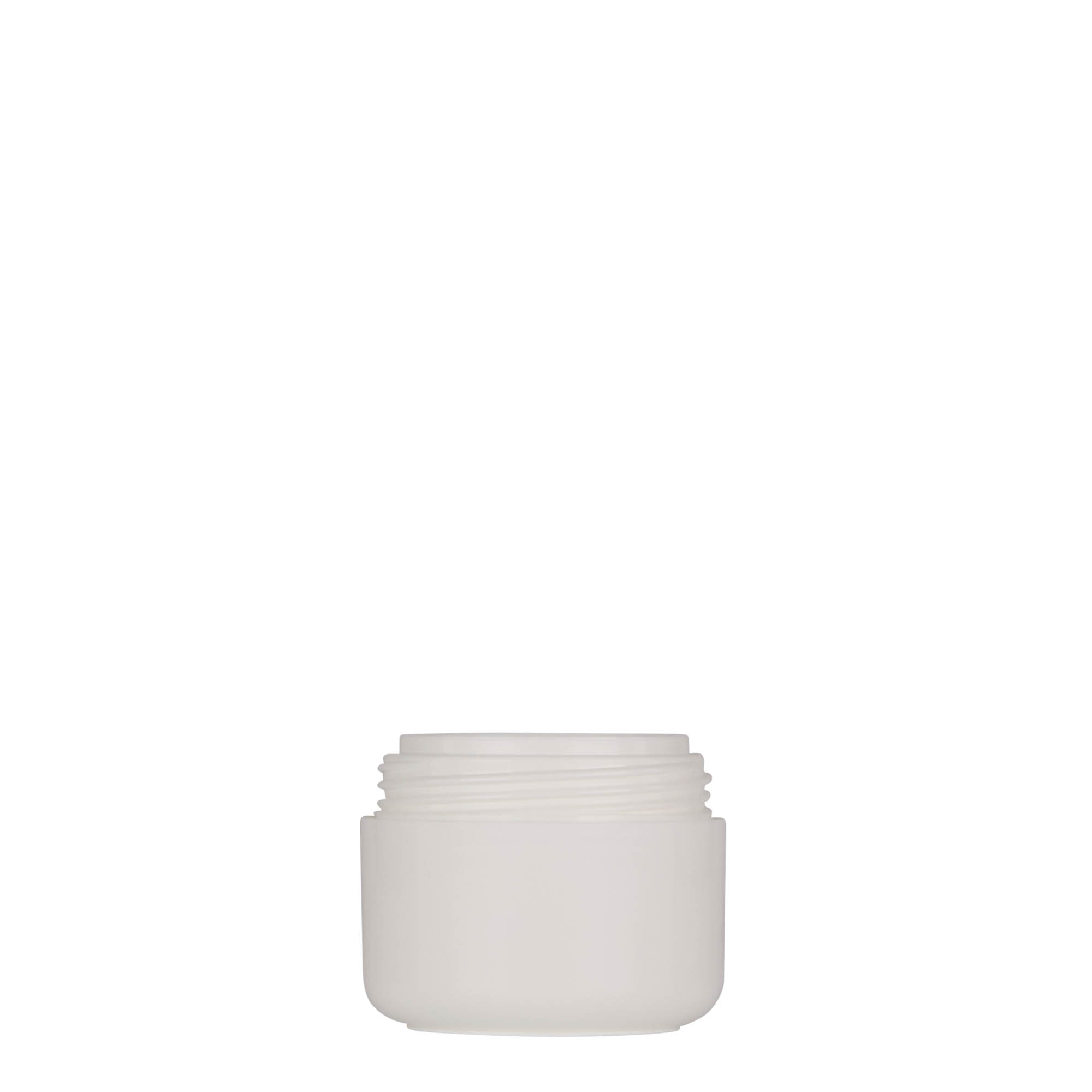 30 ml plastic jar ‘Bianca’, PP, white, opening: screw cap