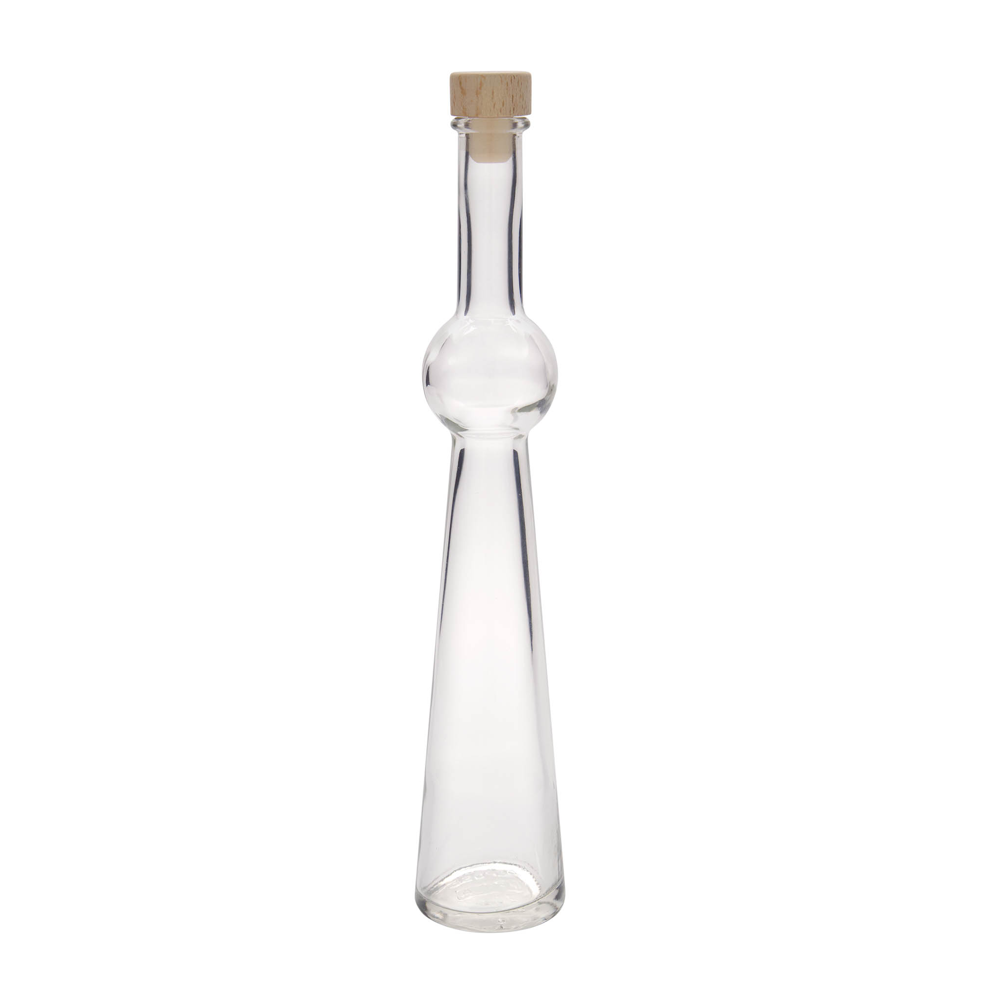 200 ml glass bottle 'Supernova', opening: cork
