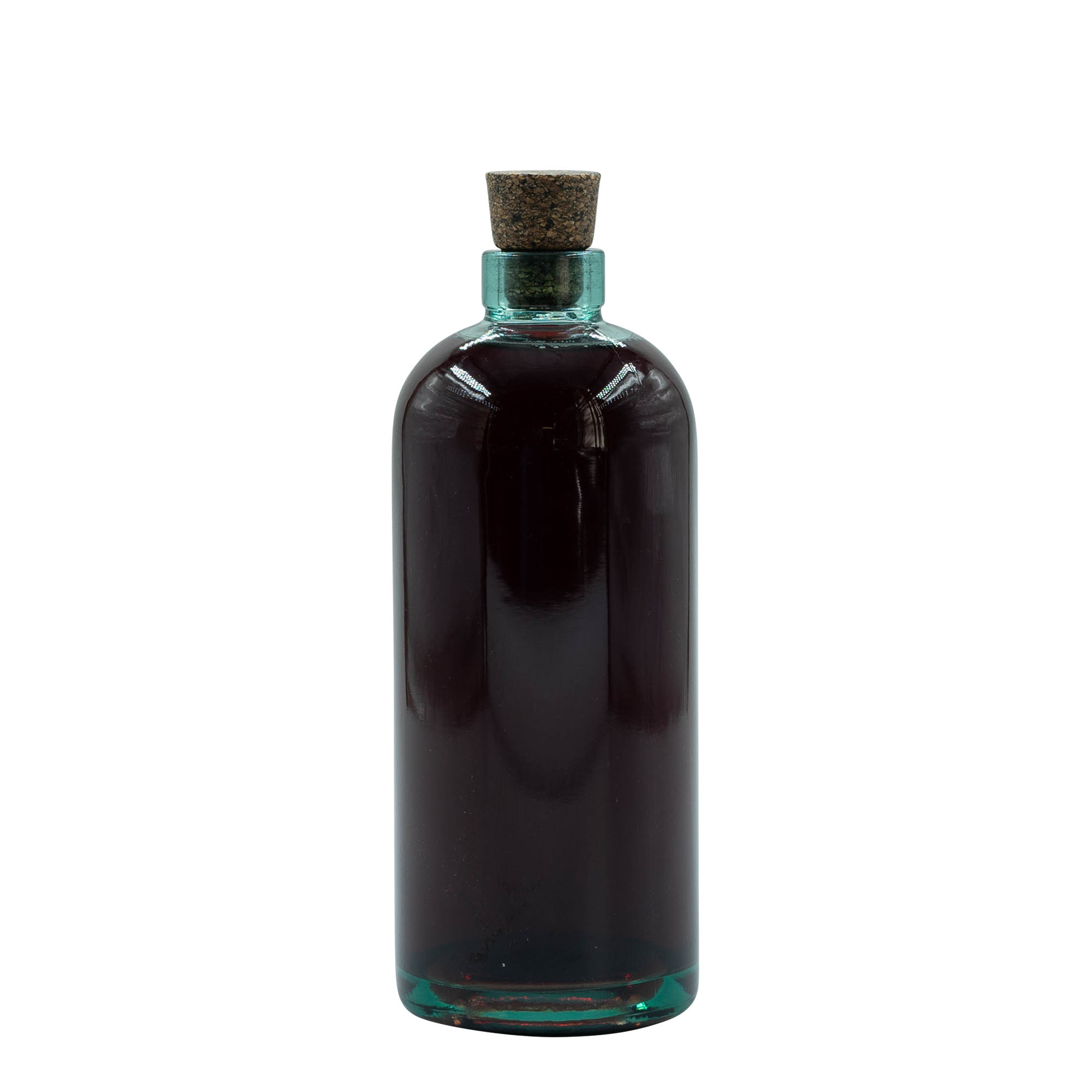 700 ml glass bottle 'Farm', opening: cork