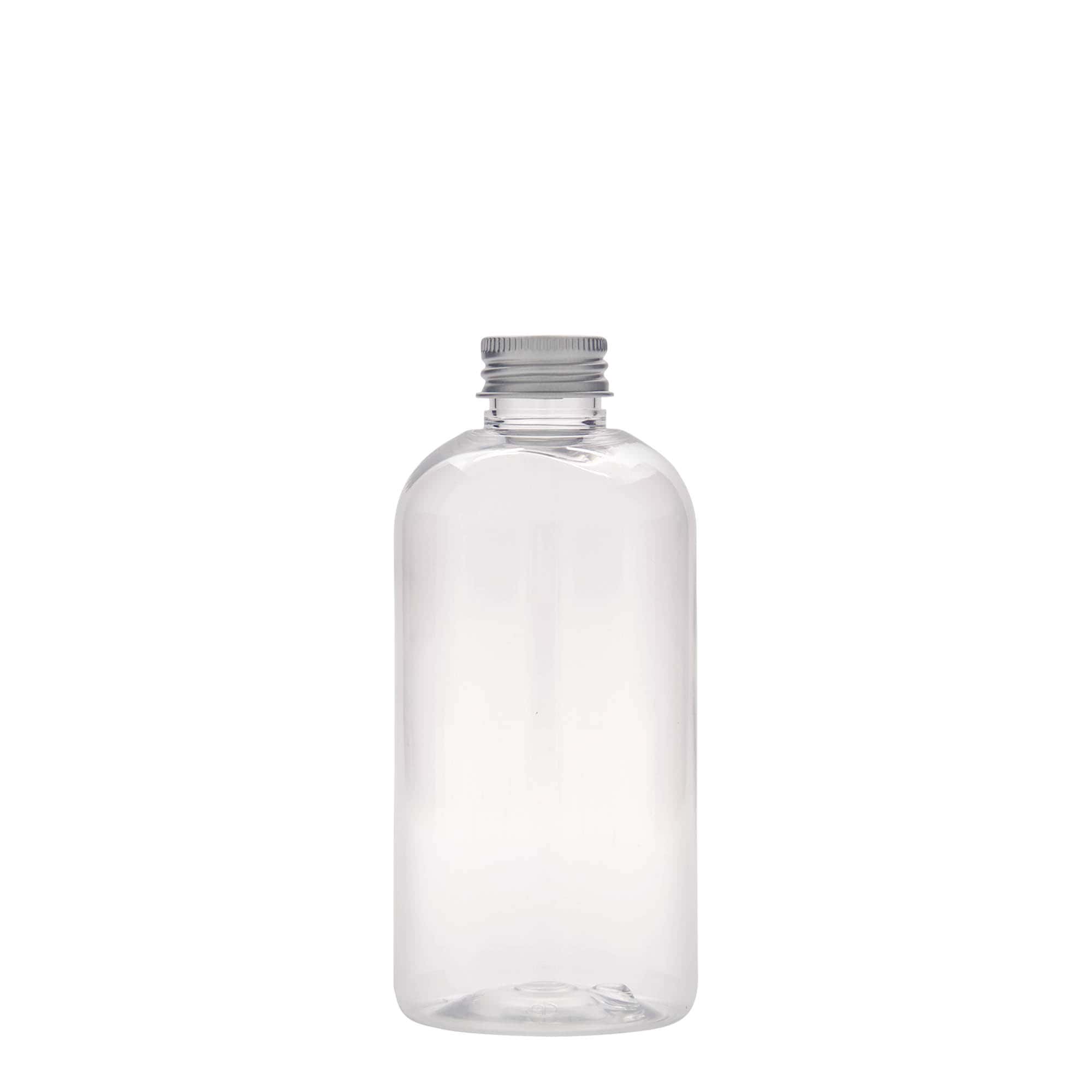250 ml PET bottle ‘Boston’, plastic, opening: 24/410
