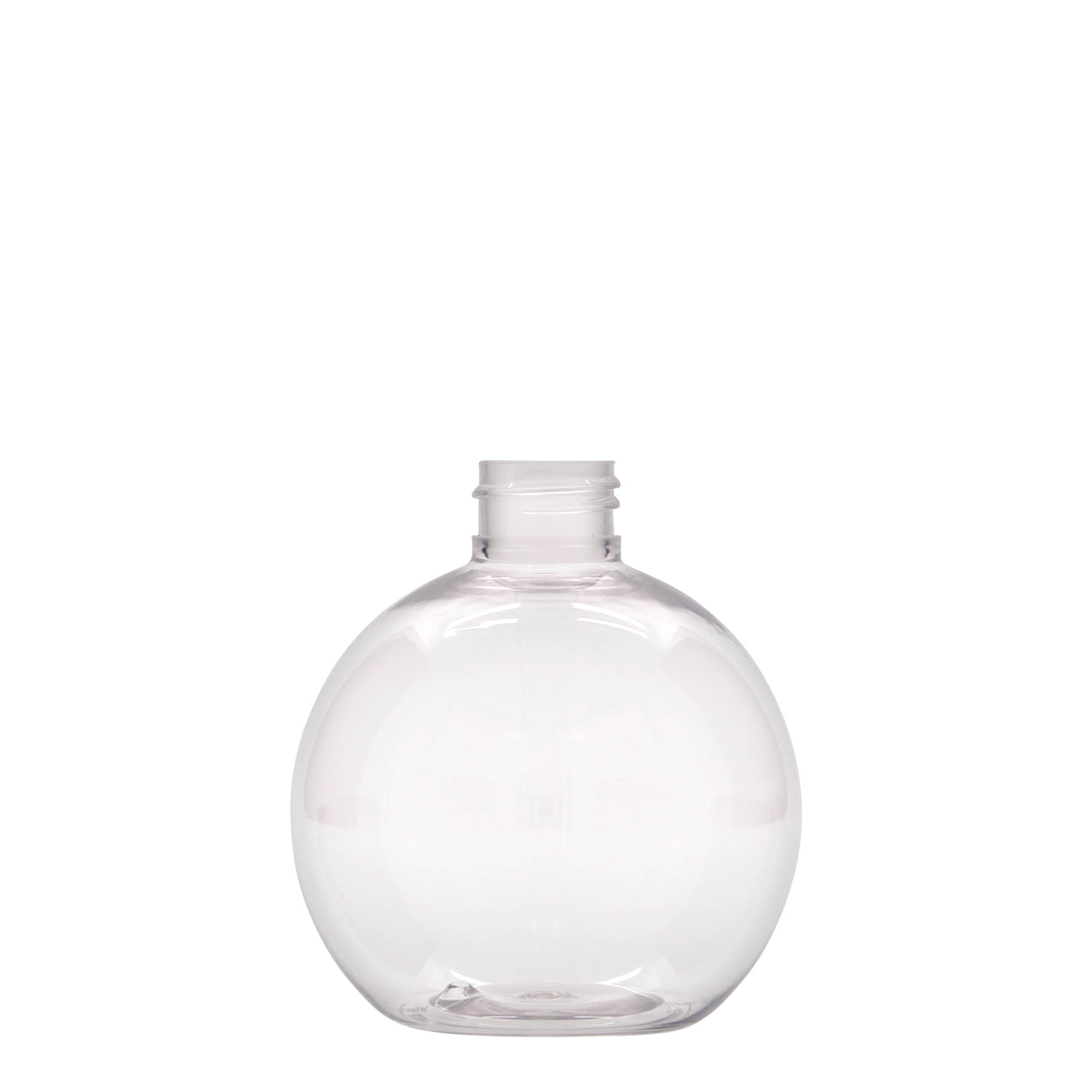 250 ml PET bottle ‘Perry’, round, plastic, neck: 24/410
