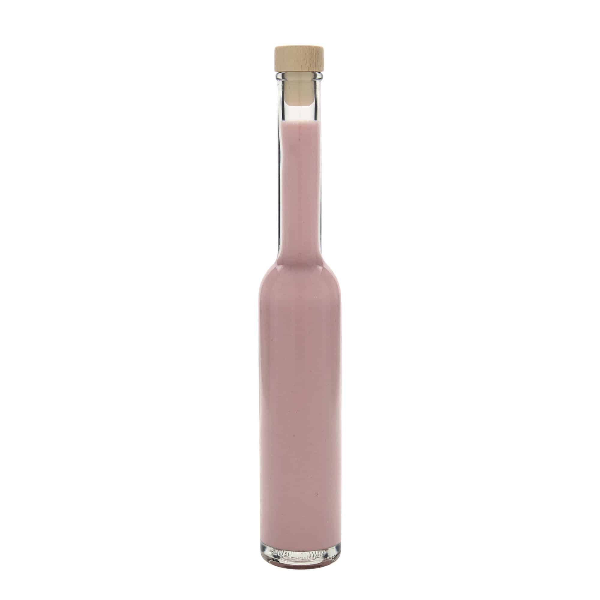 200 ml glass bottle 'Platina', closure: cork