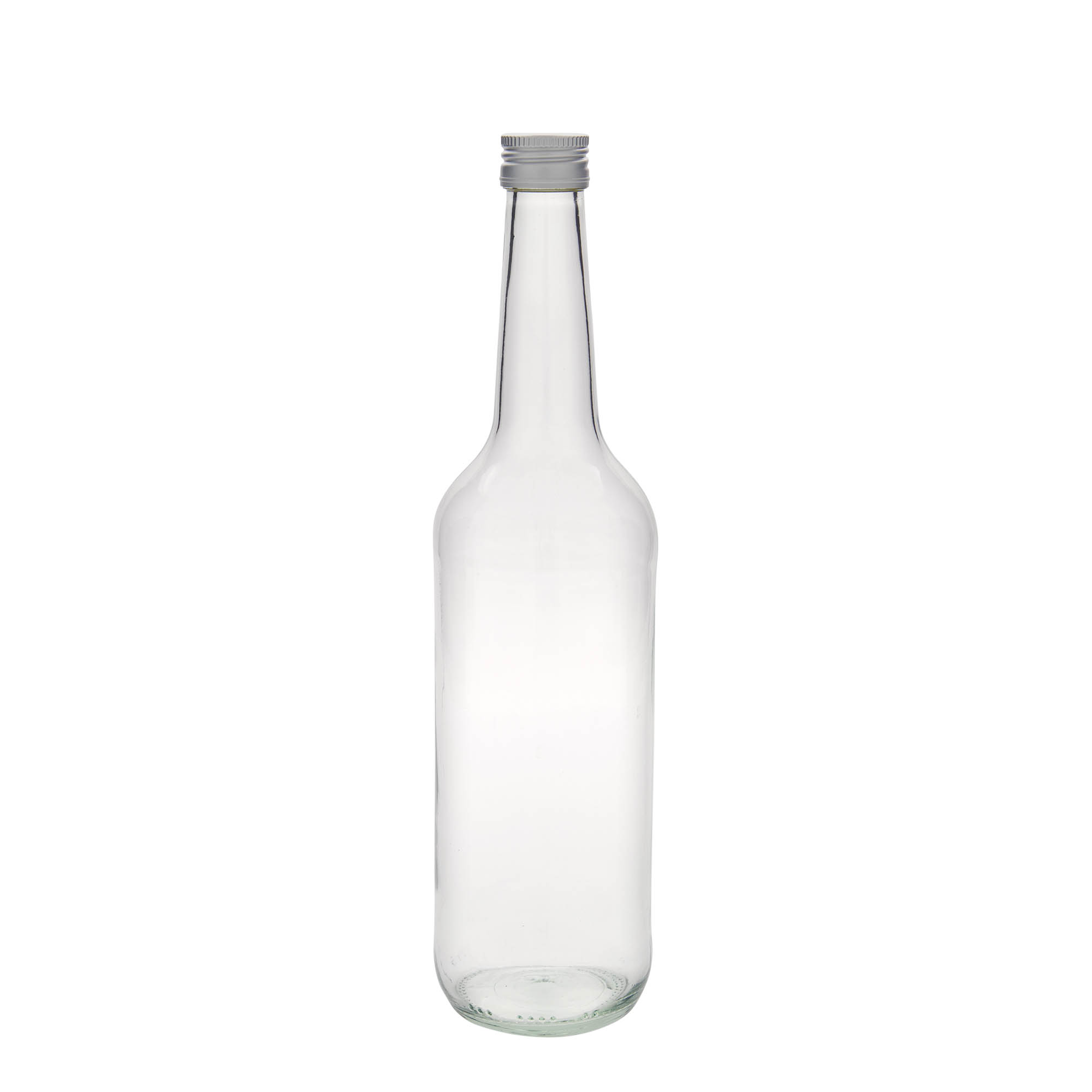 700 ml glass bottle straight neck, opening: PP 28 700 ml glass bottle straight neck, opening: PP 28