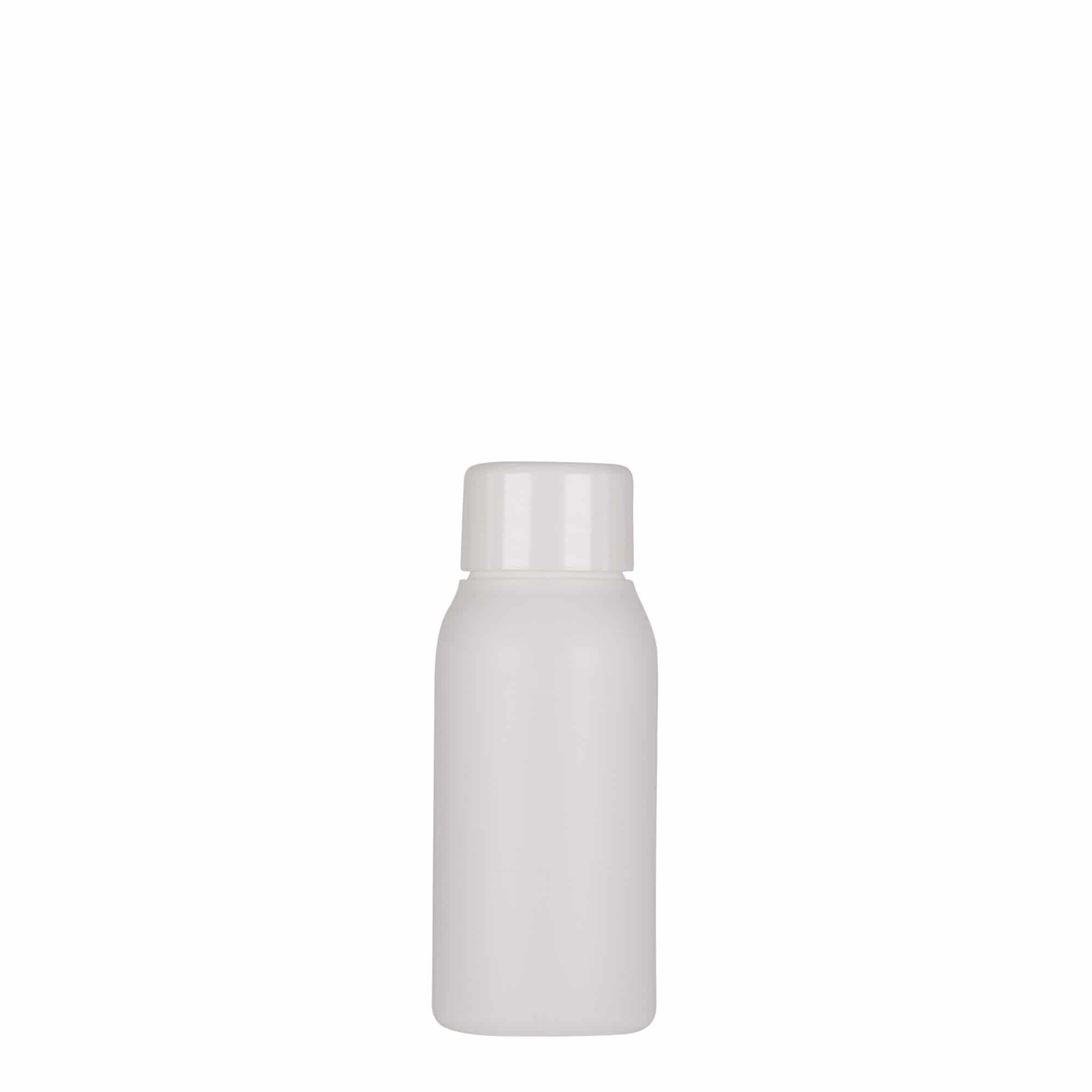 50 ml plastic bottle 'Tuffy', HDPE, white, opening: 24/410 50 ml plastic bottle 'Tuffy', HDPE, white, opening: 24/410