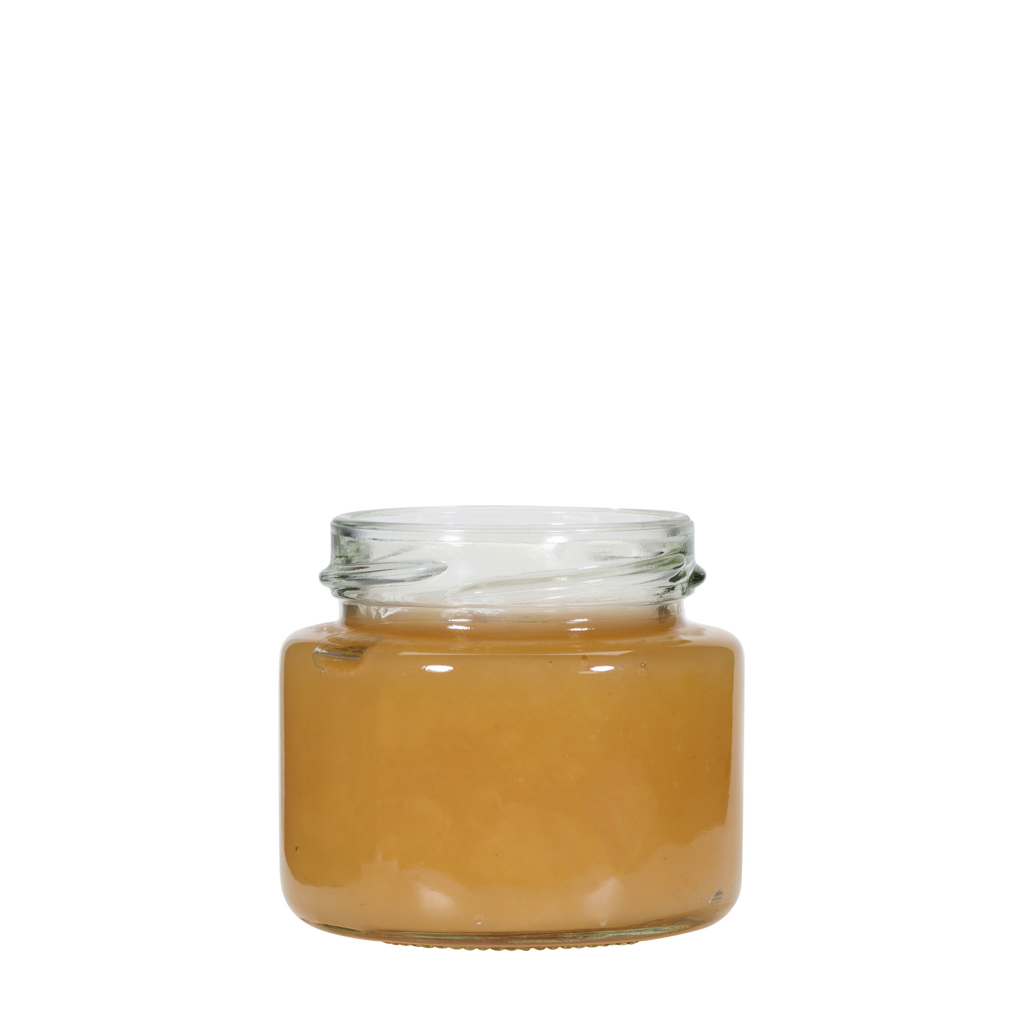 110 ml round glass, opening: twist-off (TO 53)