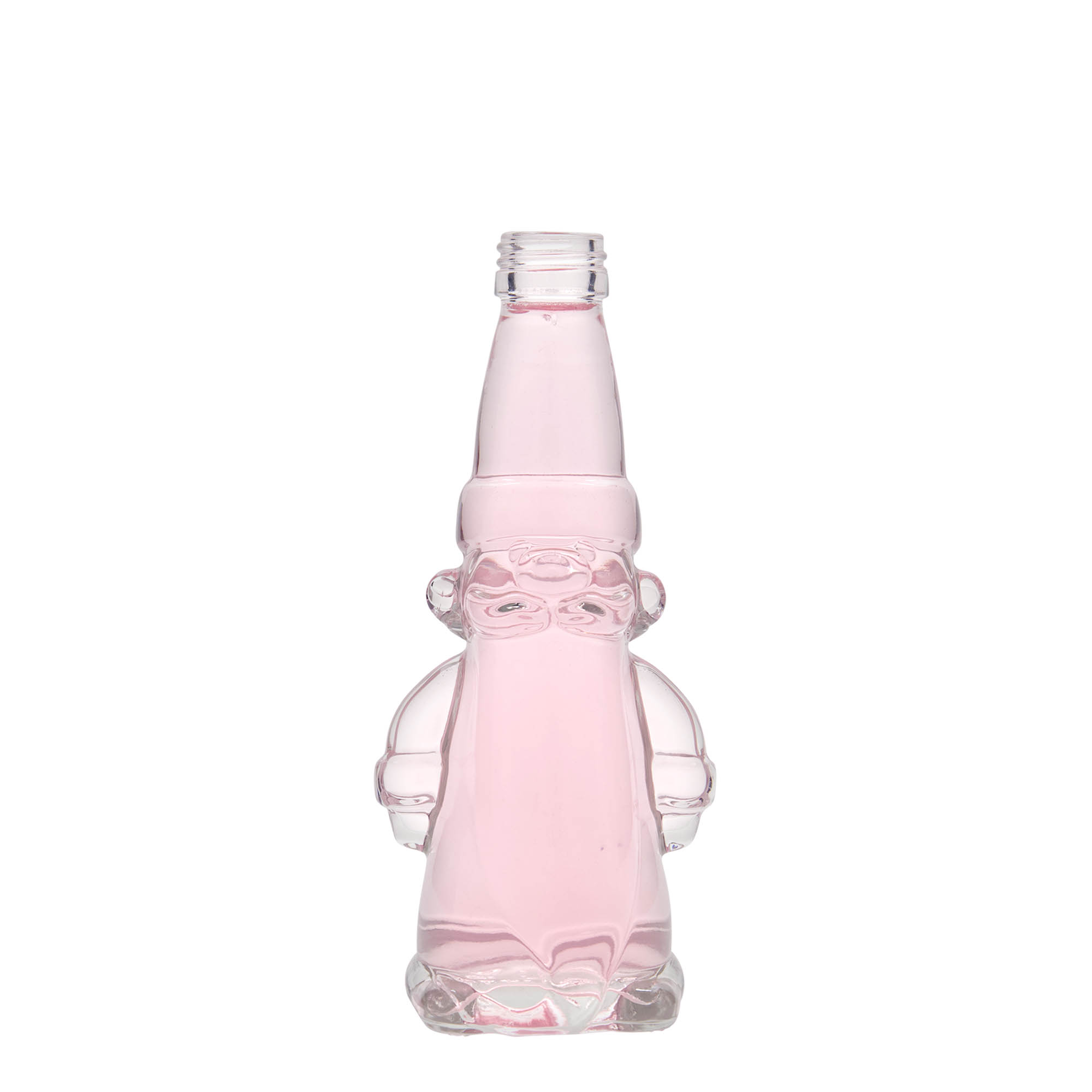 200 ml glass bottle 'Christmas elf', opening: PP 28 200 ml glass bottle 'Christmas elf', opening: PP 28