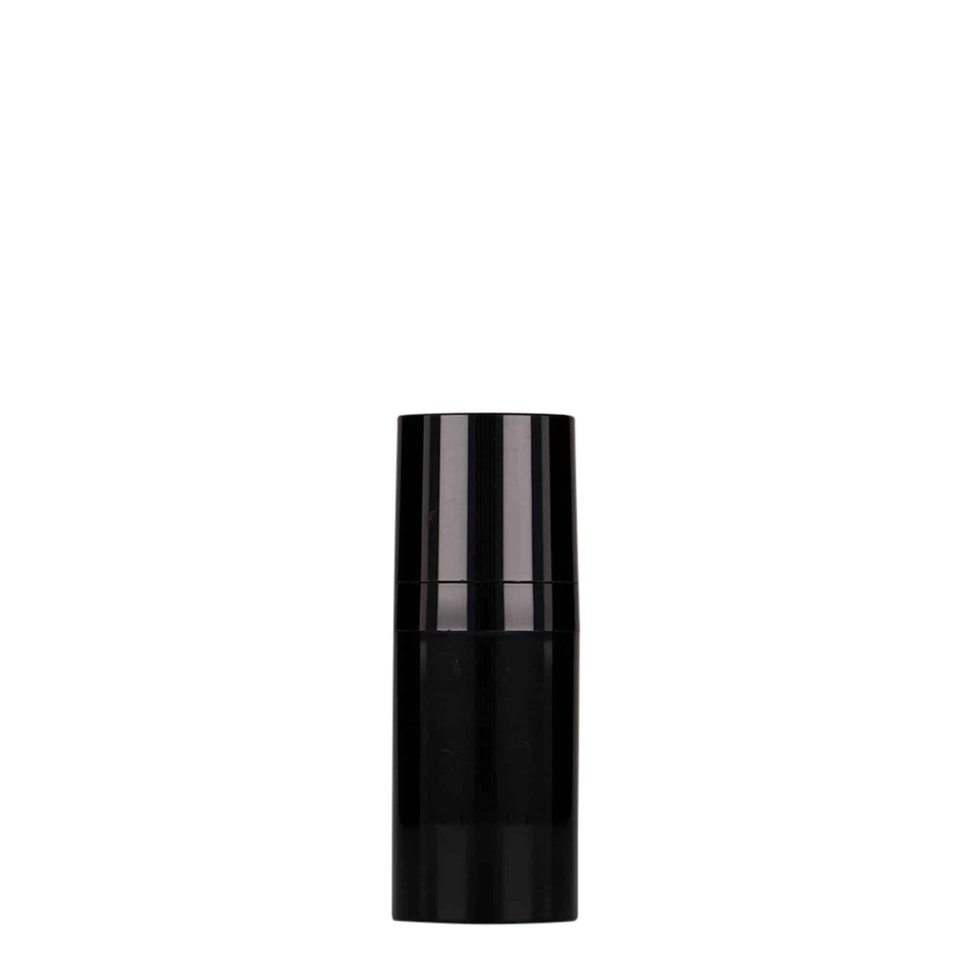 15 ml Airless Dispenser 'Micro', PP plastic, black