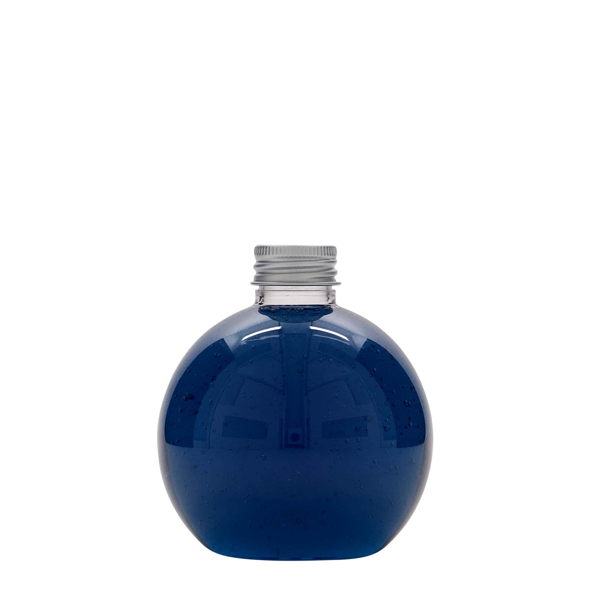 250 ml PET bottle ‘Perry’, round, plastic, neck: 24/410