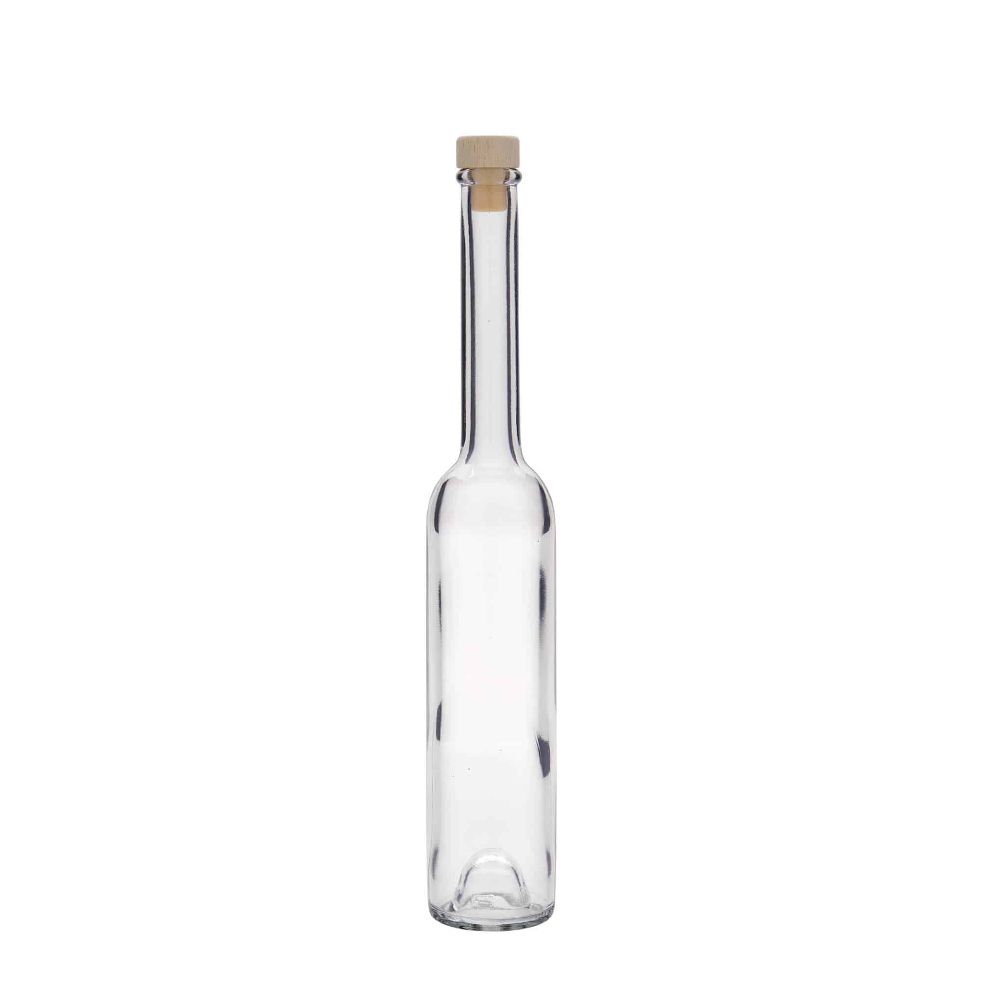 100 ml glass bottle 'Platina', opening: cork