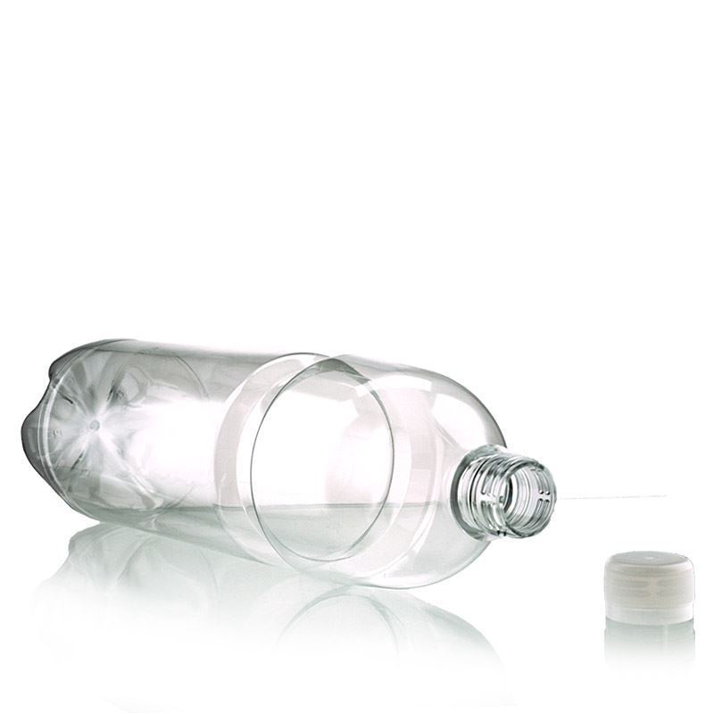 1,500 ml PET bottle universal, plastic, opening: PCO28 1,500 ml PET bottle universal, plastic, opening: PCO28