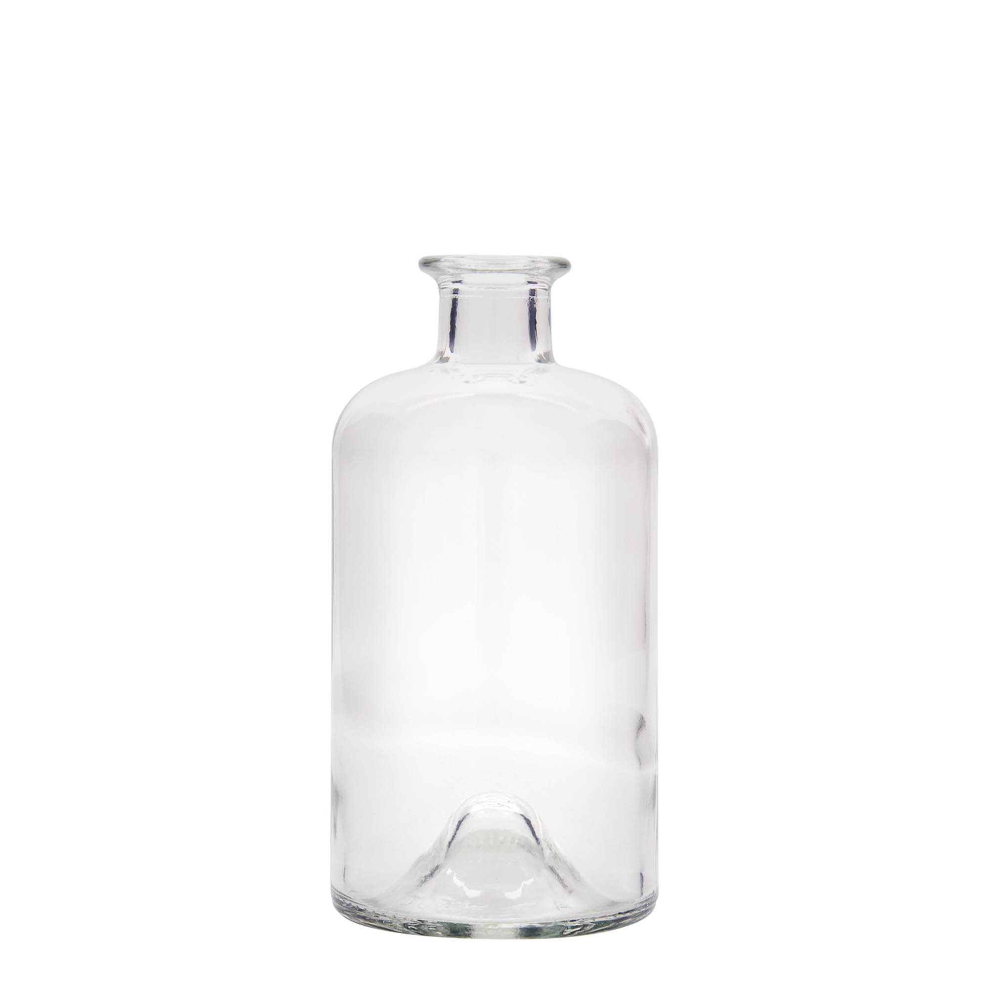500 ml glass bottle apothecary ‘Doctor’, opening: cork