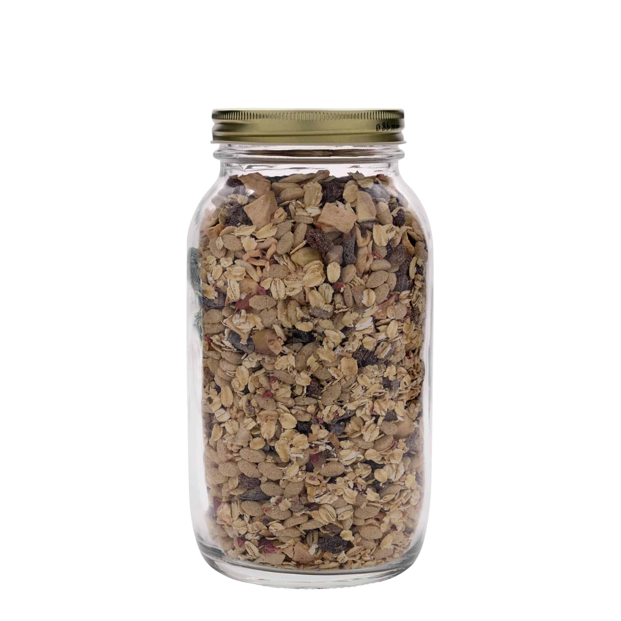 1,500 ml glass 'Quattro Stagioni', opening: screw cap