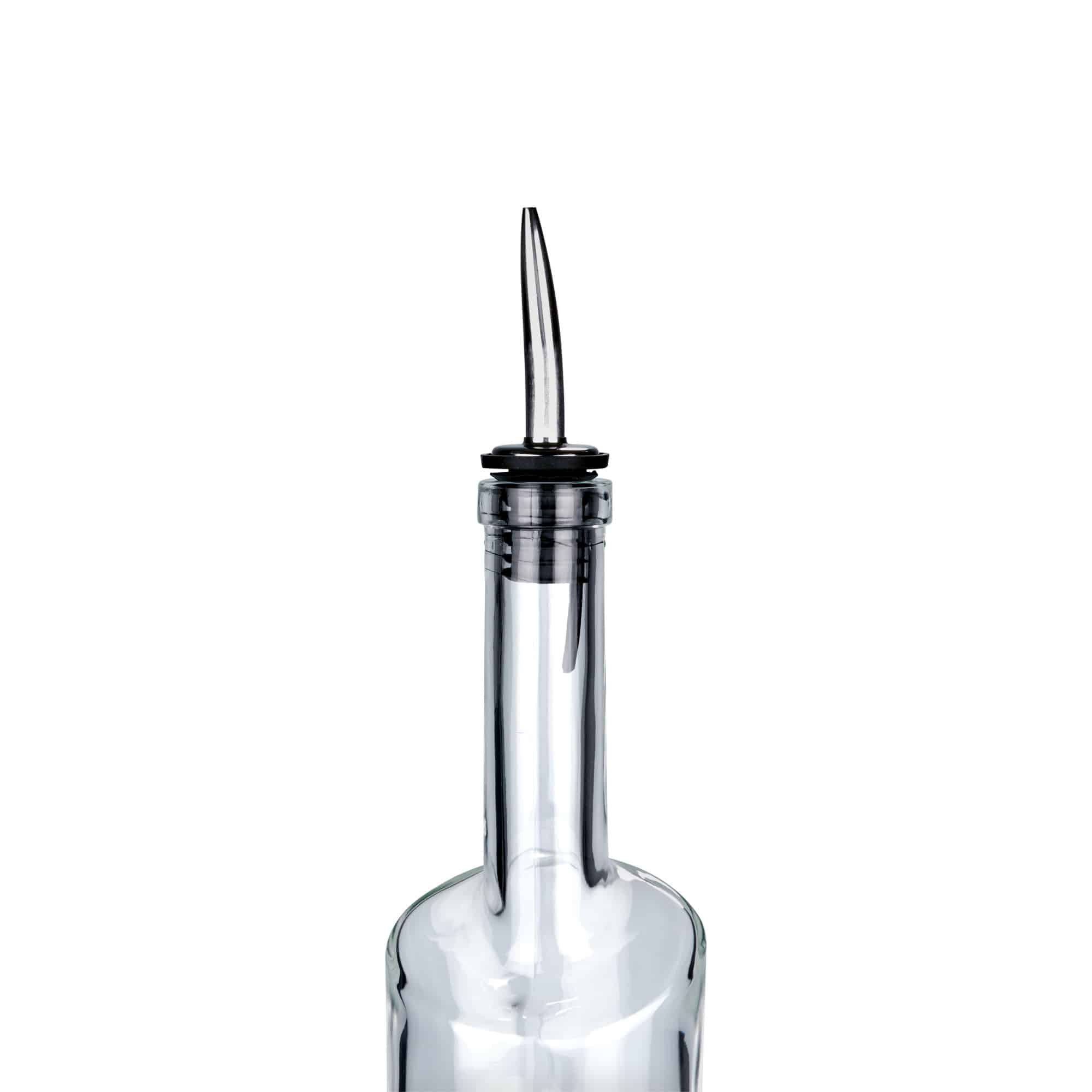 Pourer Inox velvet collar, stainless steel, silver