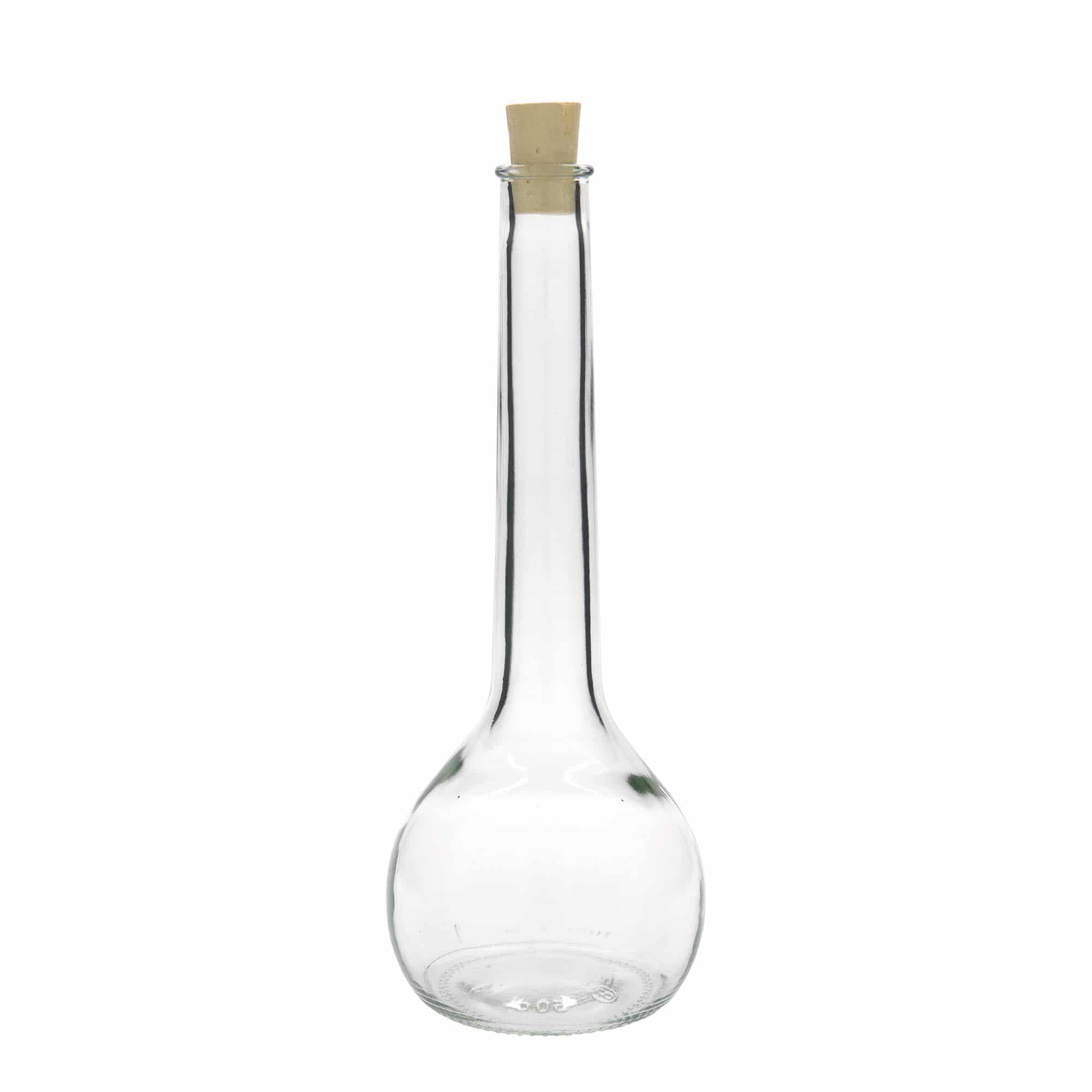 500 ml glass bottle ‘Tulipano’, opening: cork