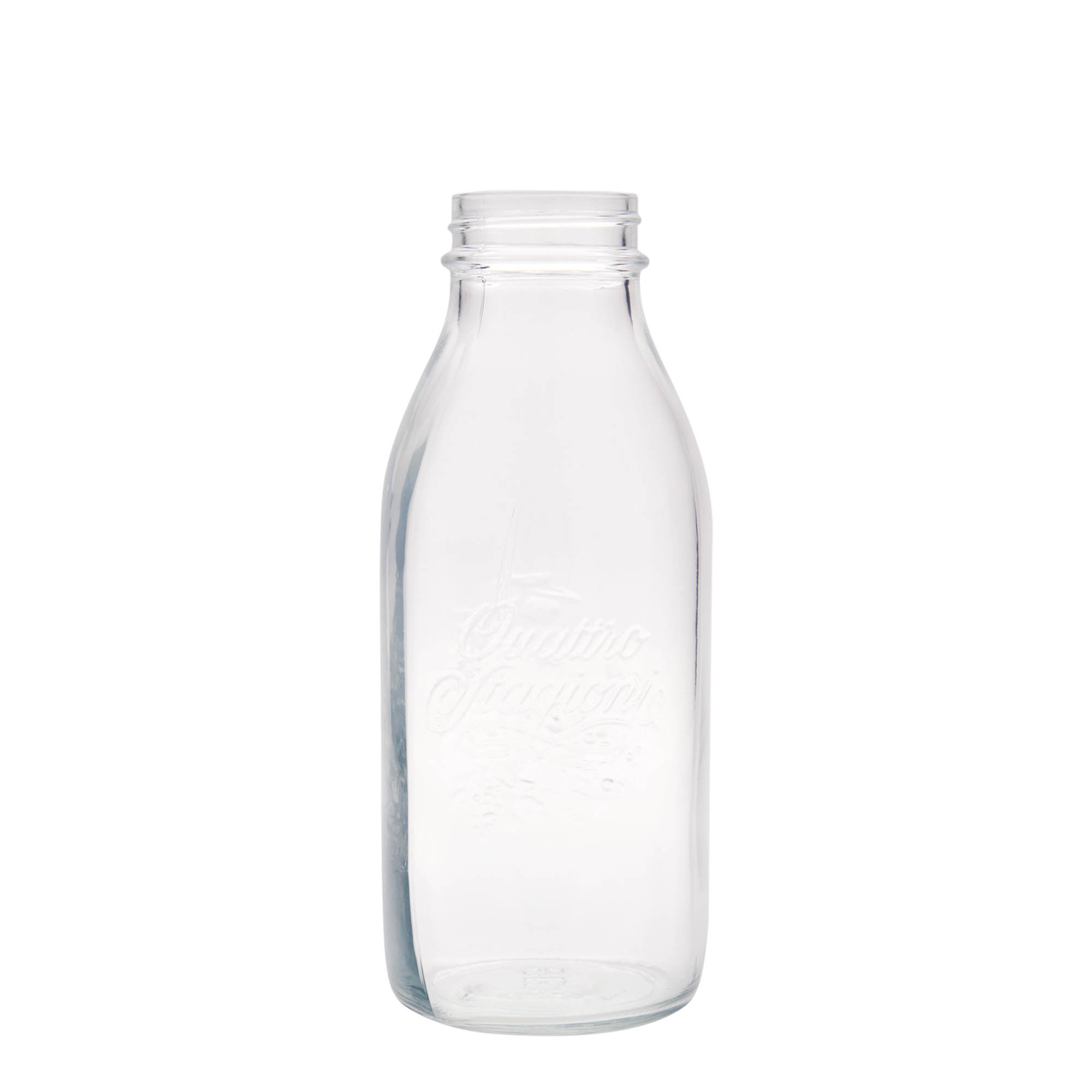 1,000 ml glass bottle 'Quattro Stagioni', opening: screw cap 1,000 ml glass bottle 'Quattro Stagioni', opening: screw cap