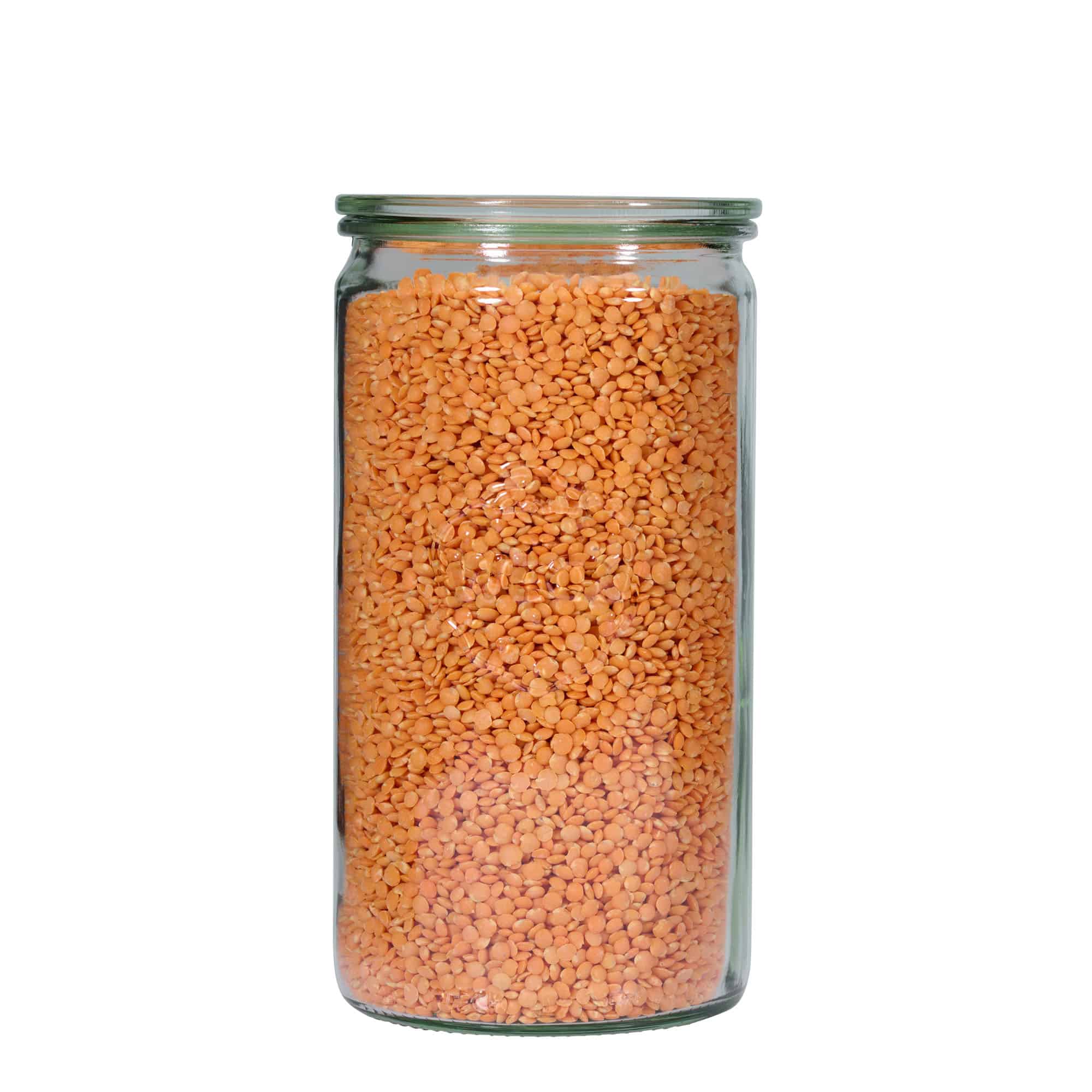 1,575 ml WECK cylinder glass, opening: round rim