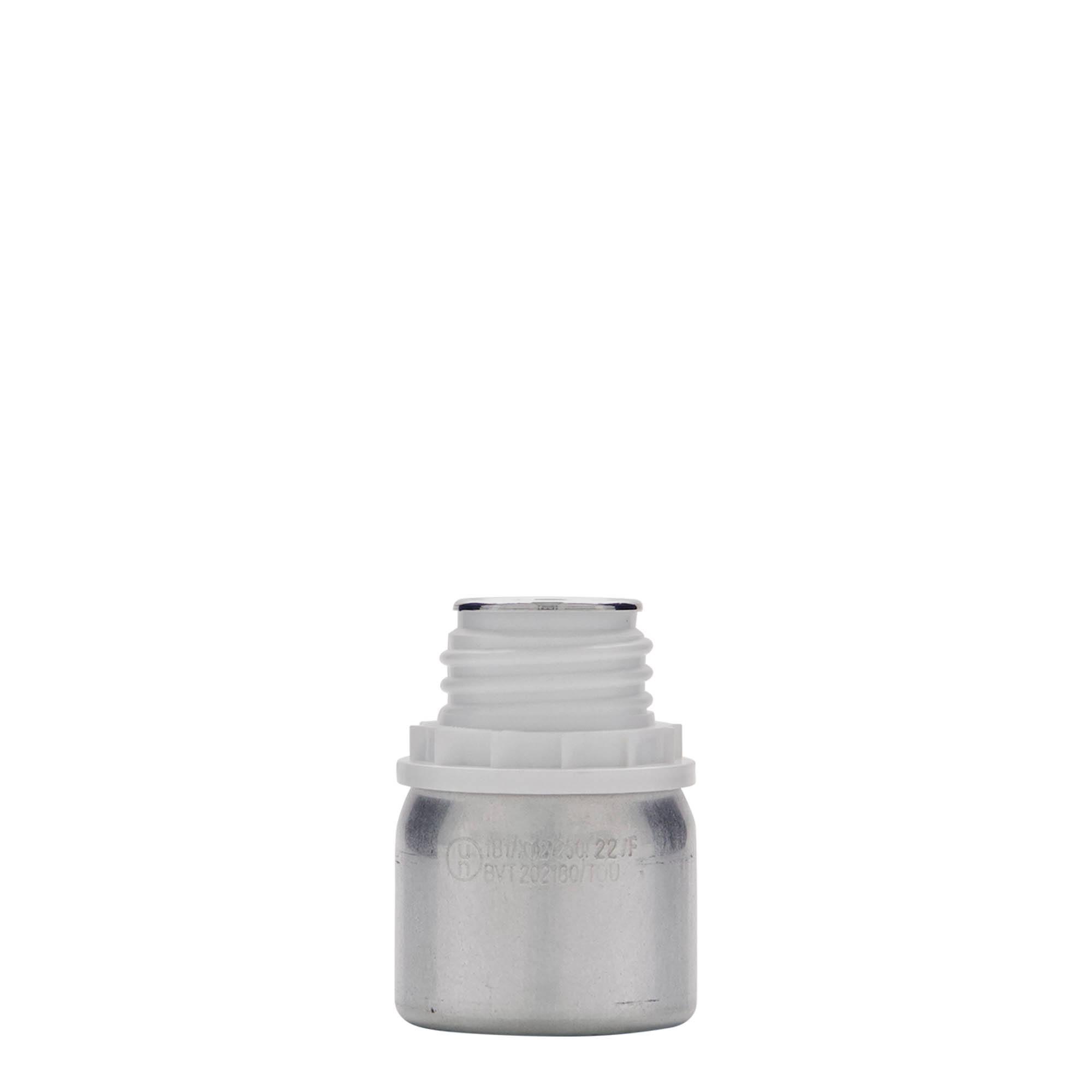 50 ml aluminium bottle, metal, silver, opening: DIN 32 50 ml aluminium bottle, metal, silver, opening: DIN 32