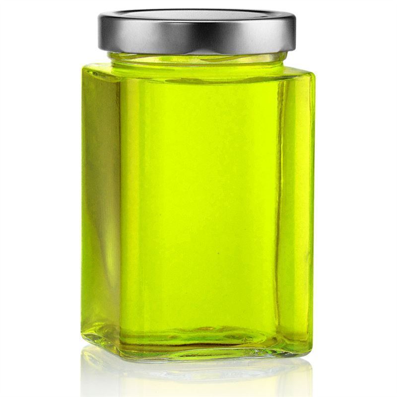 720 ml square glass ‘Ikarus’, opening: Deep-Twist-off (DTO 82)