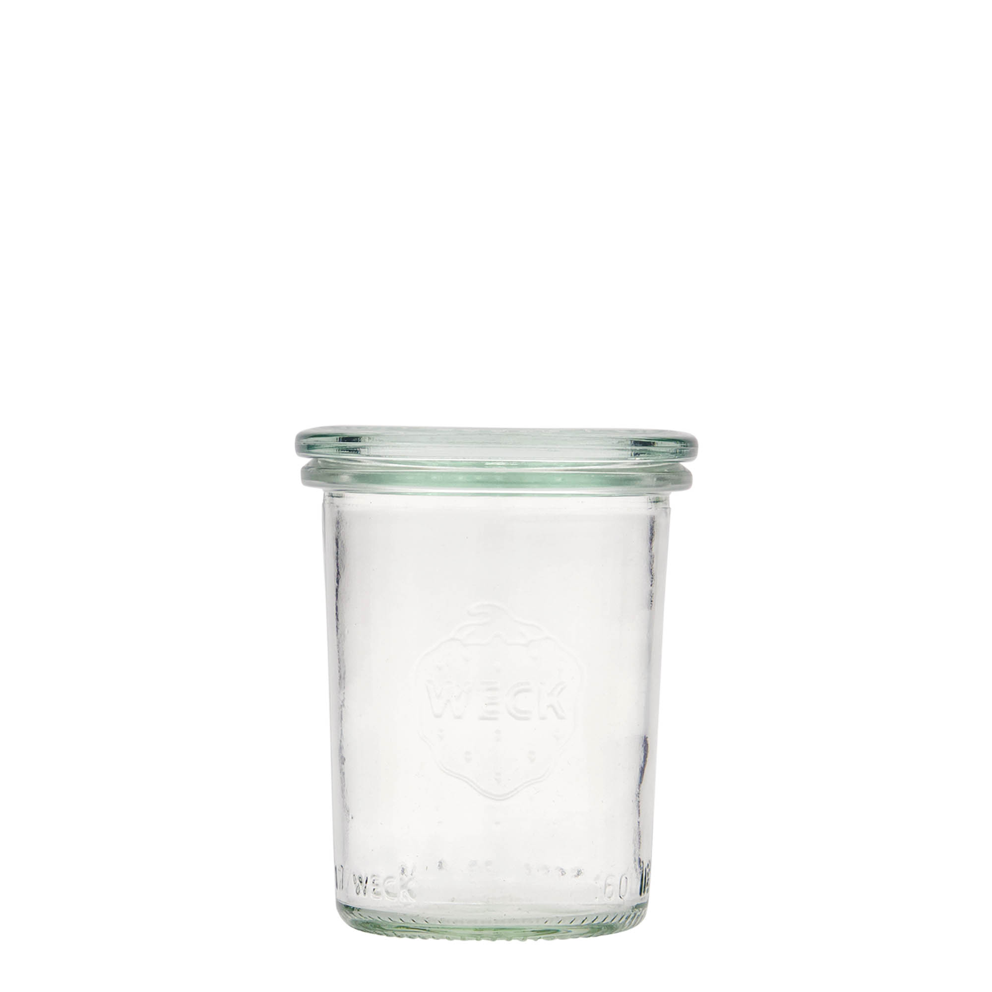 160 ml WECK inverted glass, opening: round rim