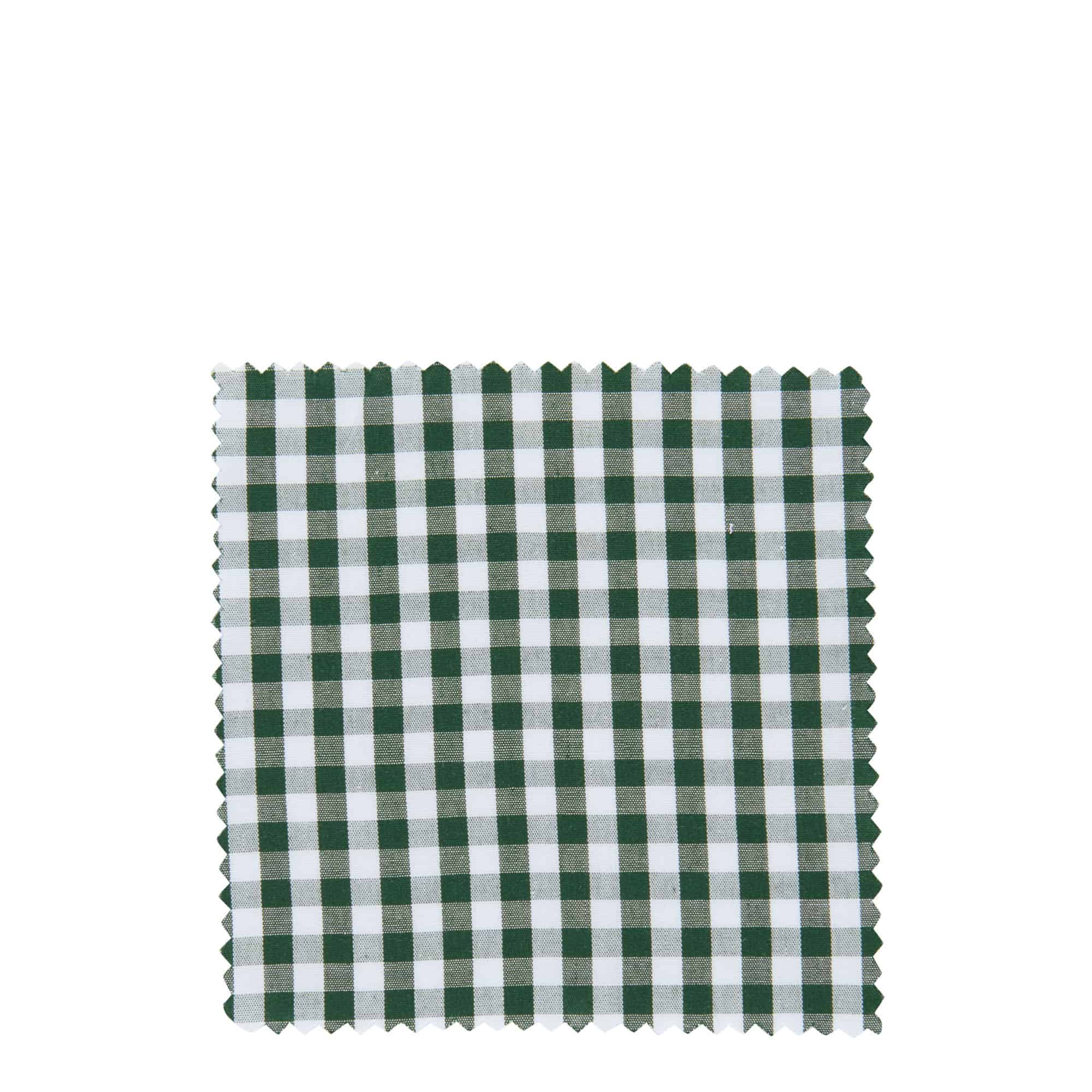 Checkered fabric coaster 12x12, square, textile, dark green, opening: TO38-TO53