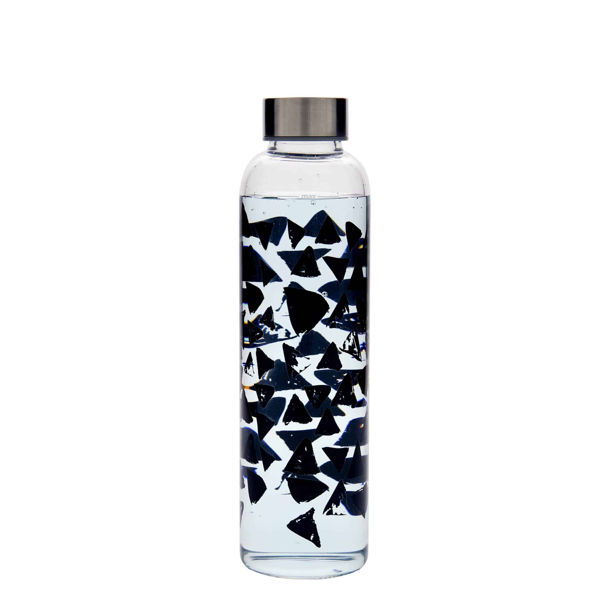 500 ml Drinking Bottle 'Perseus - Black Triangles', Opening: Screw Cap