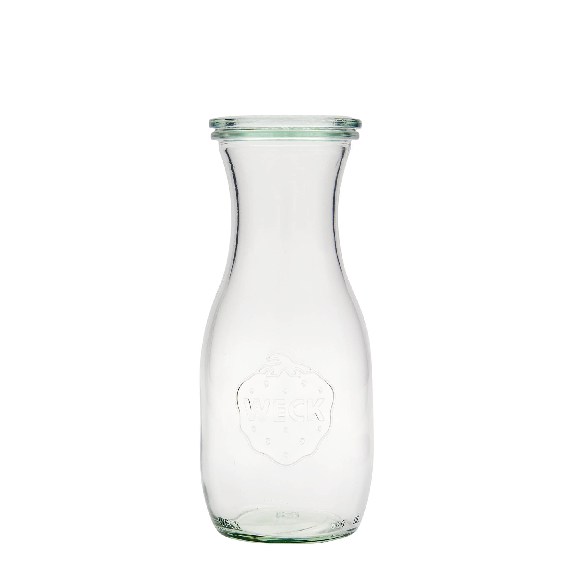 500 ml WECK juice bottle, opening: round rim 500 ml WECK juice bottle, opening: round rim