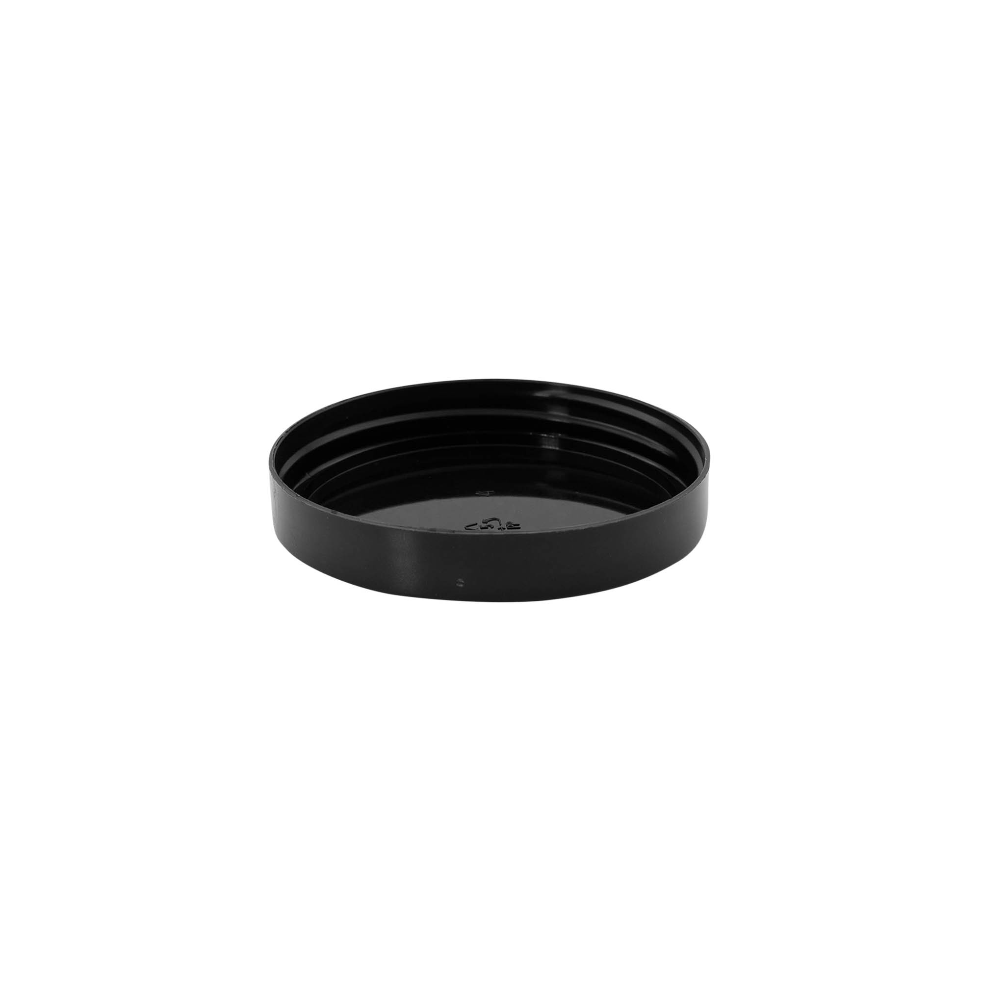Screw cap, black PP plastic, for opening: 70/400 Screw cap, black PP plastic, for opening: 70/400