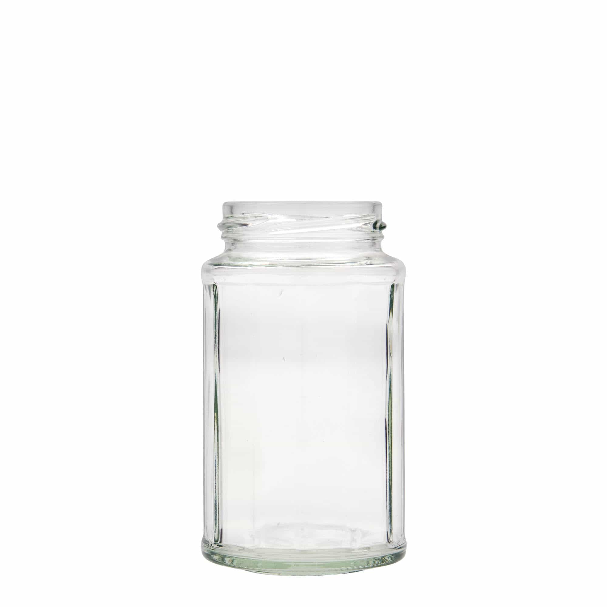 288 ml multifaceted jar, twelve-sided, closure: twist off (TO 58)