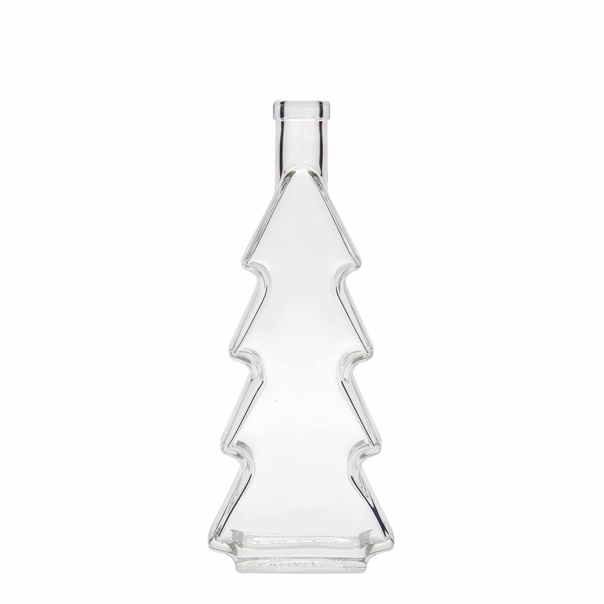 350 ml glass bottle 'Christmas tree', opening: cork