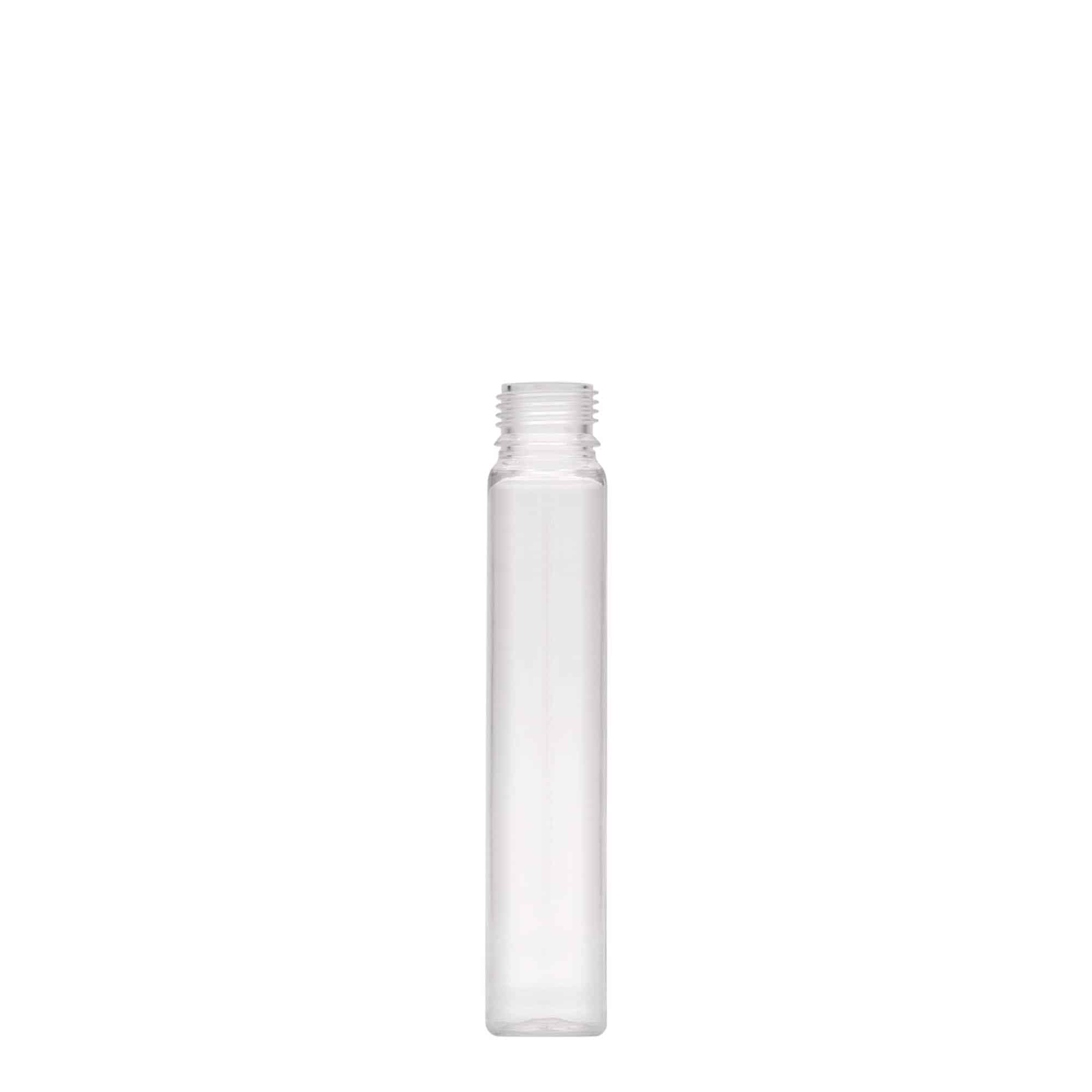 25 ml PET tube, plastic, opening: screw cap