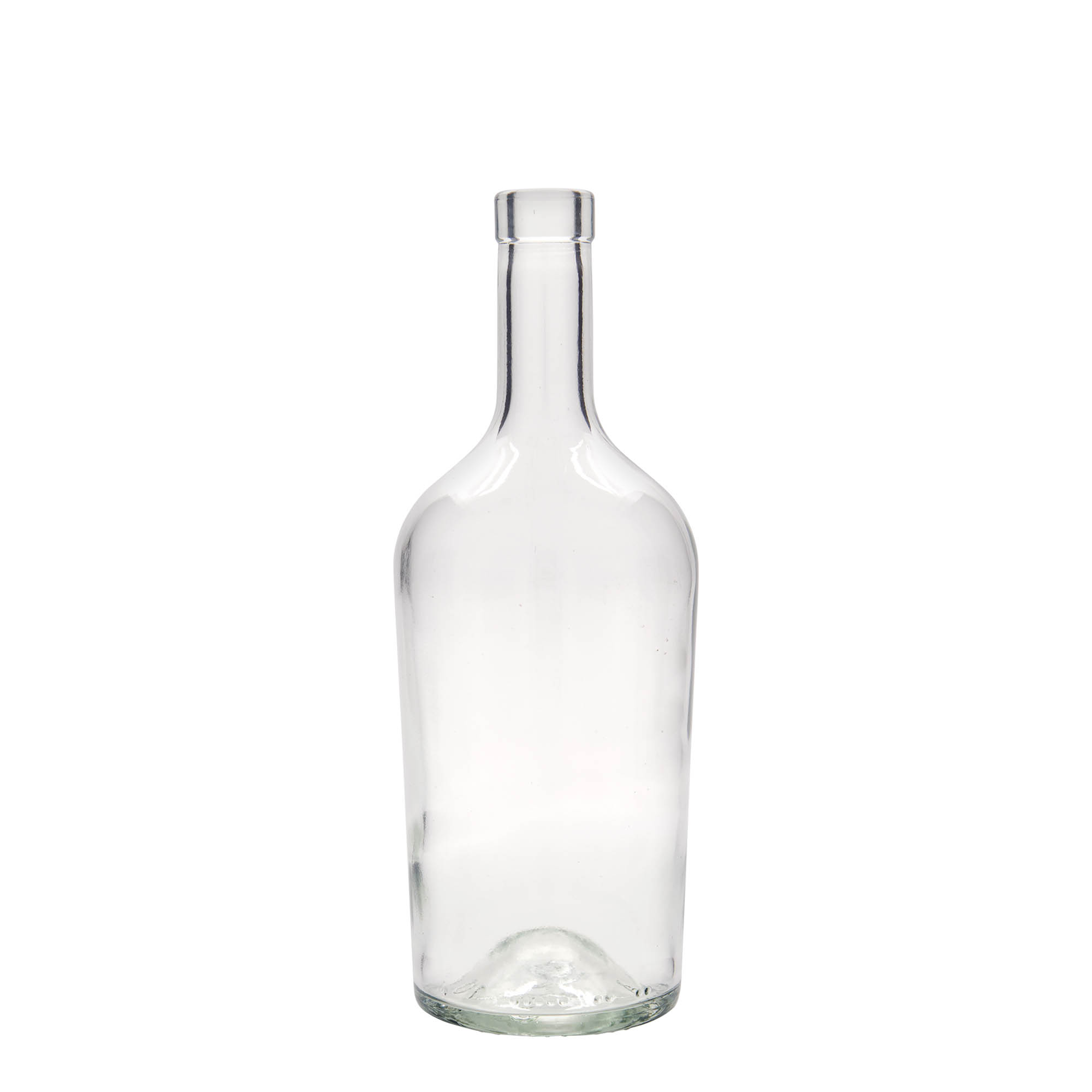 700 ml glass bottle 'Margarethe', opening: cork