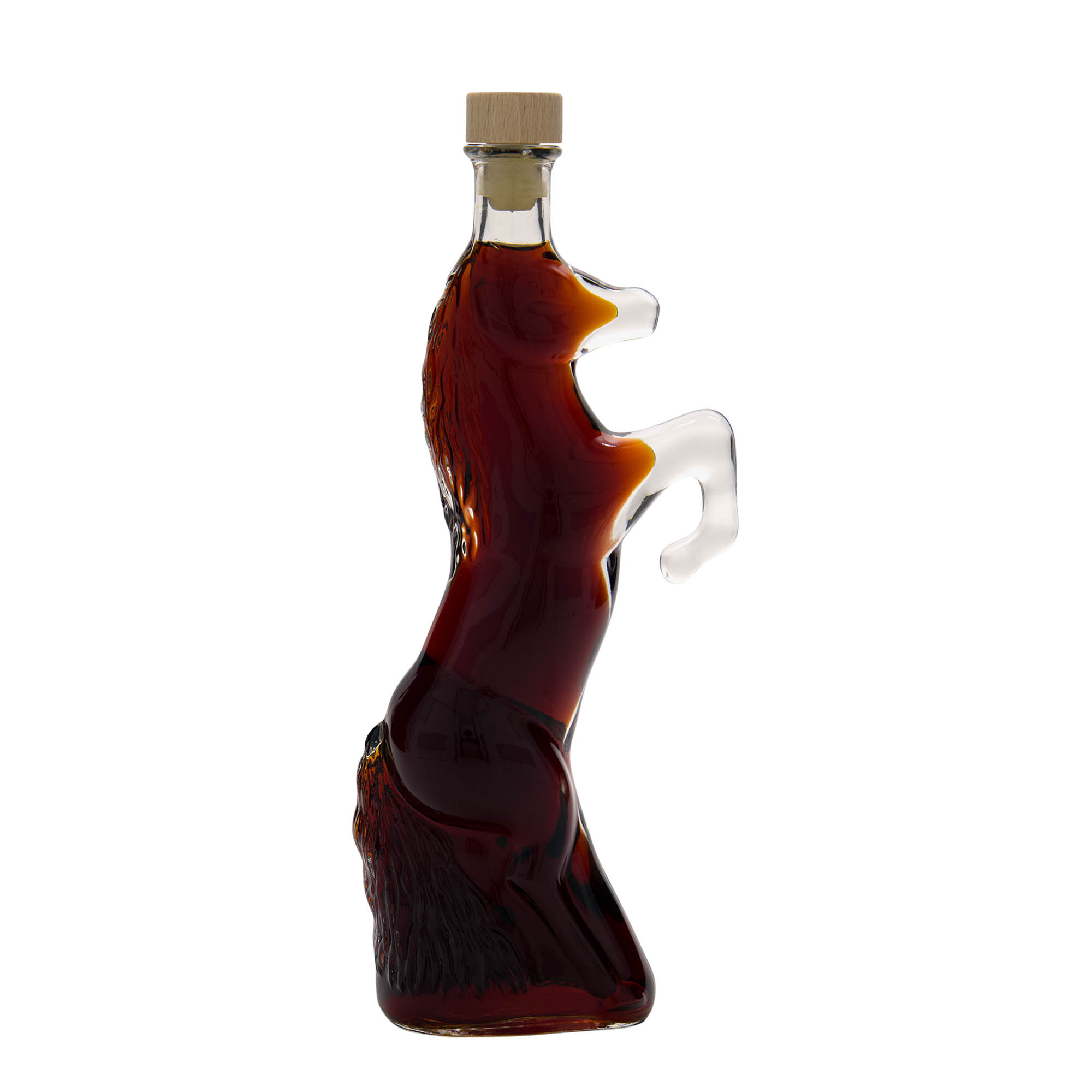 350 ml glass bottle ‘Wild Horse’, opening: cork
