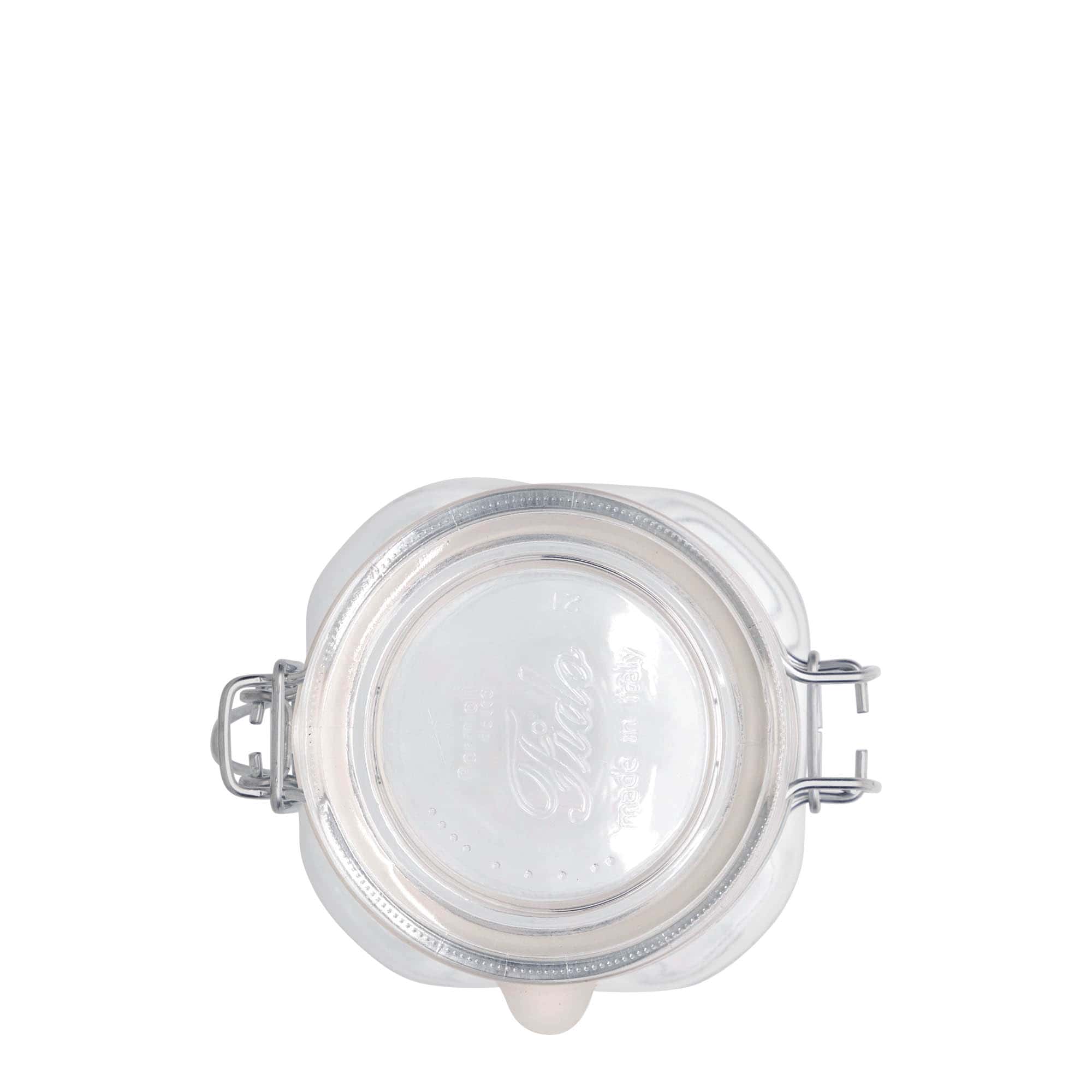 500 ml wire bail jar 'Fido', square, opening: wire bail closure