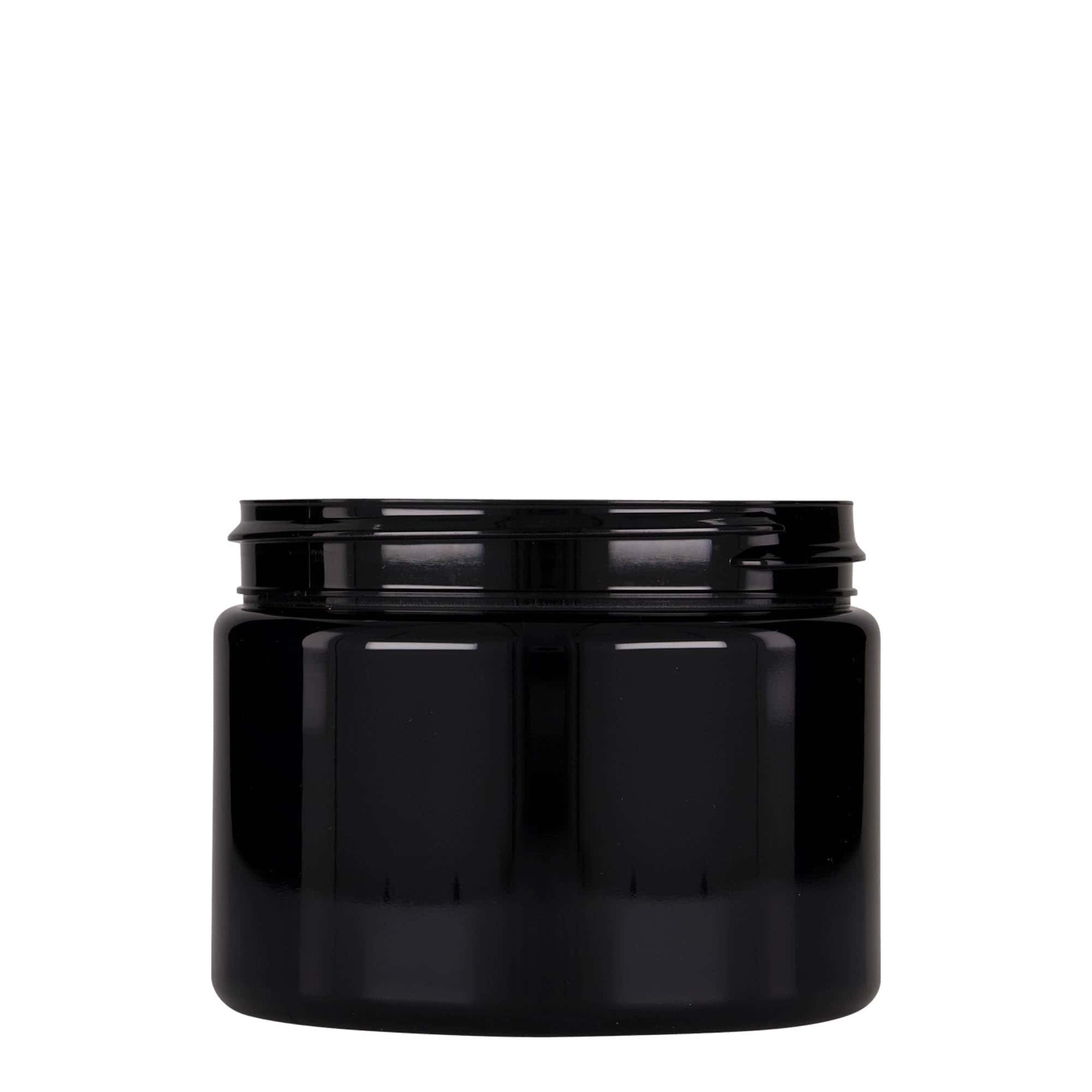 500 ml PET jar 'Isabella', black, closure: 100/400