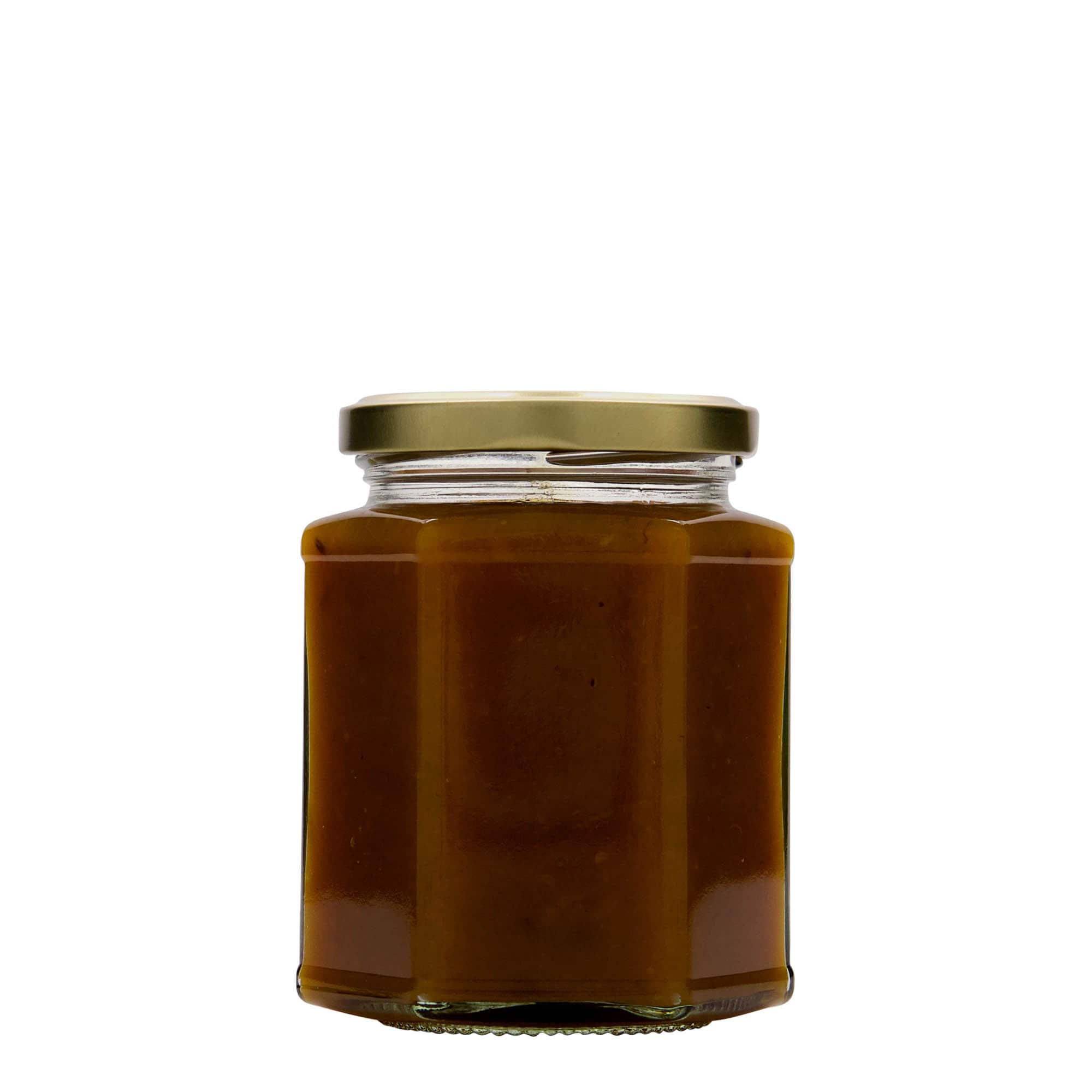 324 ml hexagonal glass, opening: twist-off (TO 66)