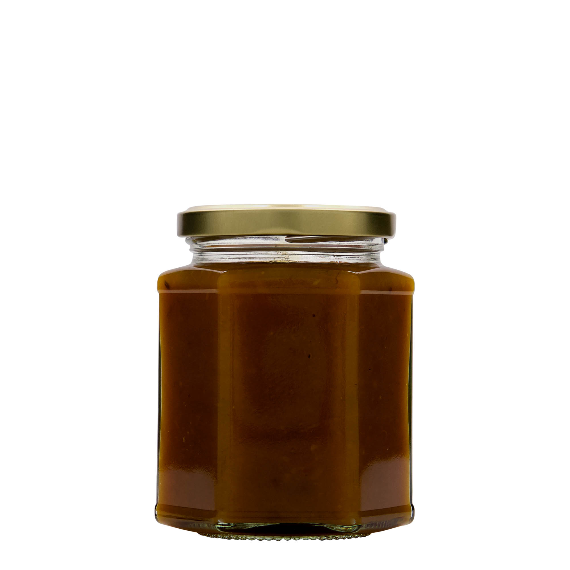 324 ml hexagonal glass, opening: twist-off (TO 66) 324 ml hexagonal glass, opening: twist-off (TO 66)