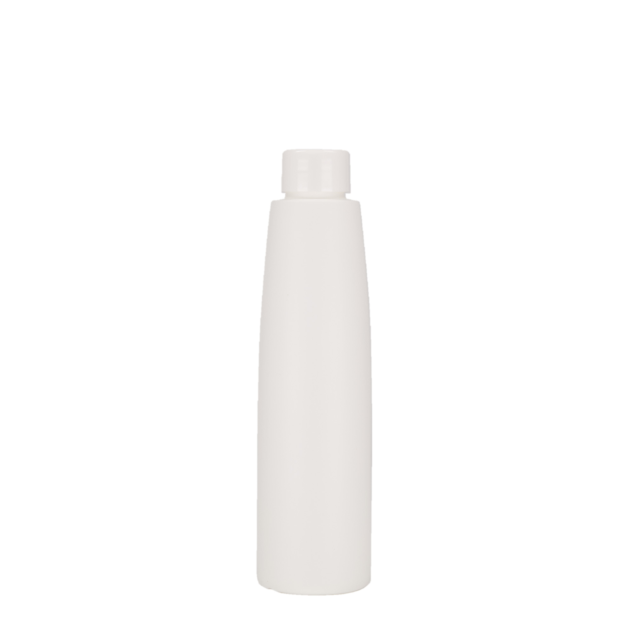 200 ml plastic bottle 'Donald', HDPE, white, closure: GPI 24/410
