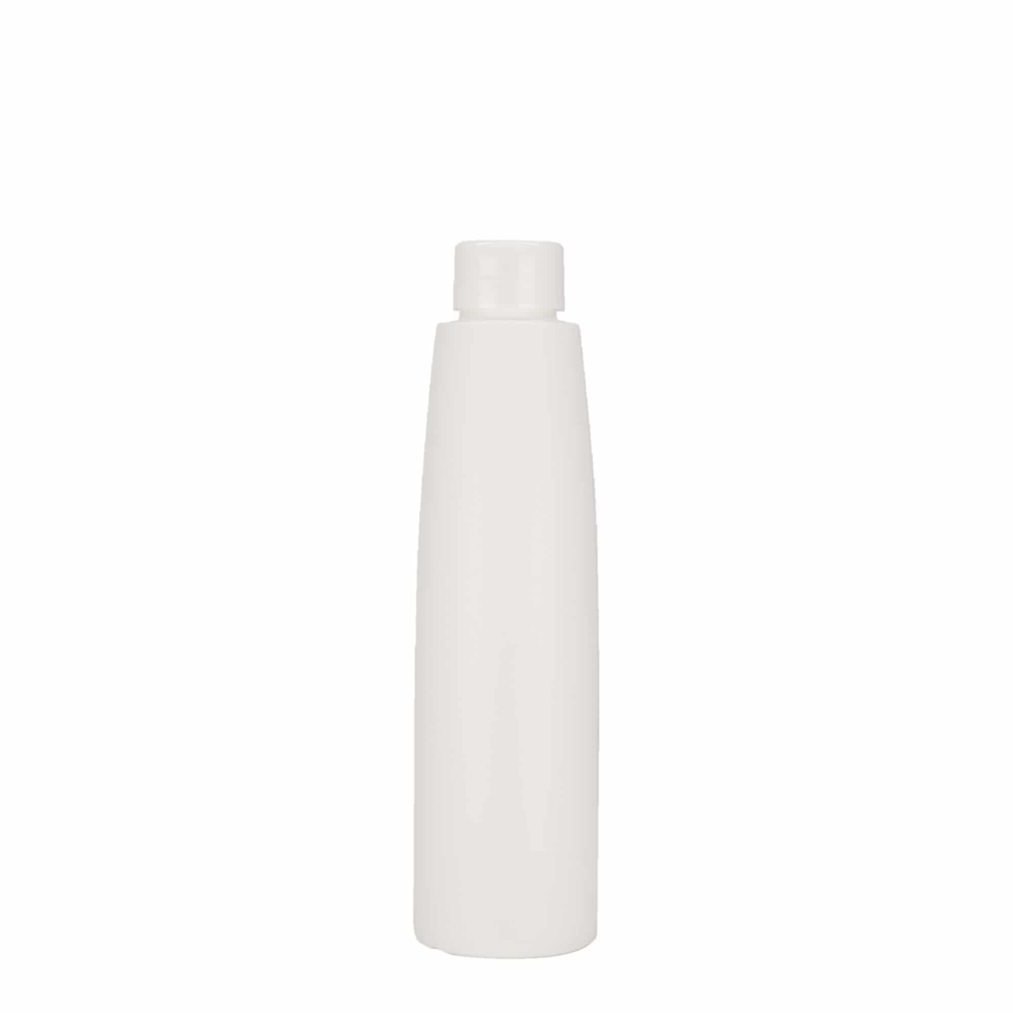 200 ml plastic bottle 'Donald', HDPE, white, opening: 24/410