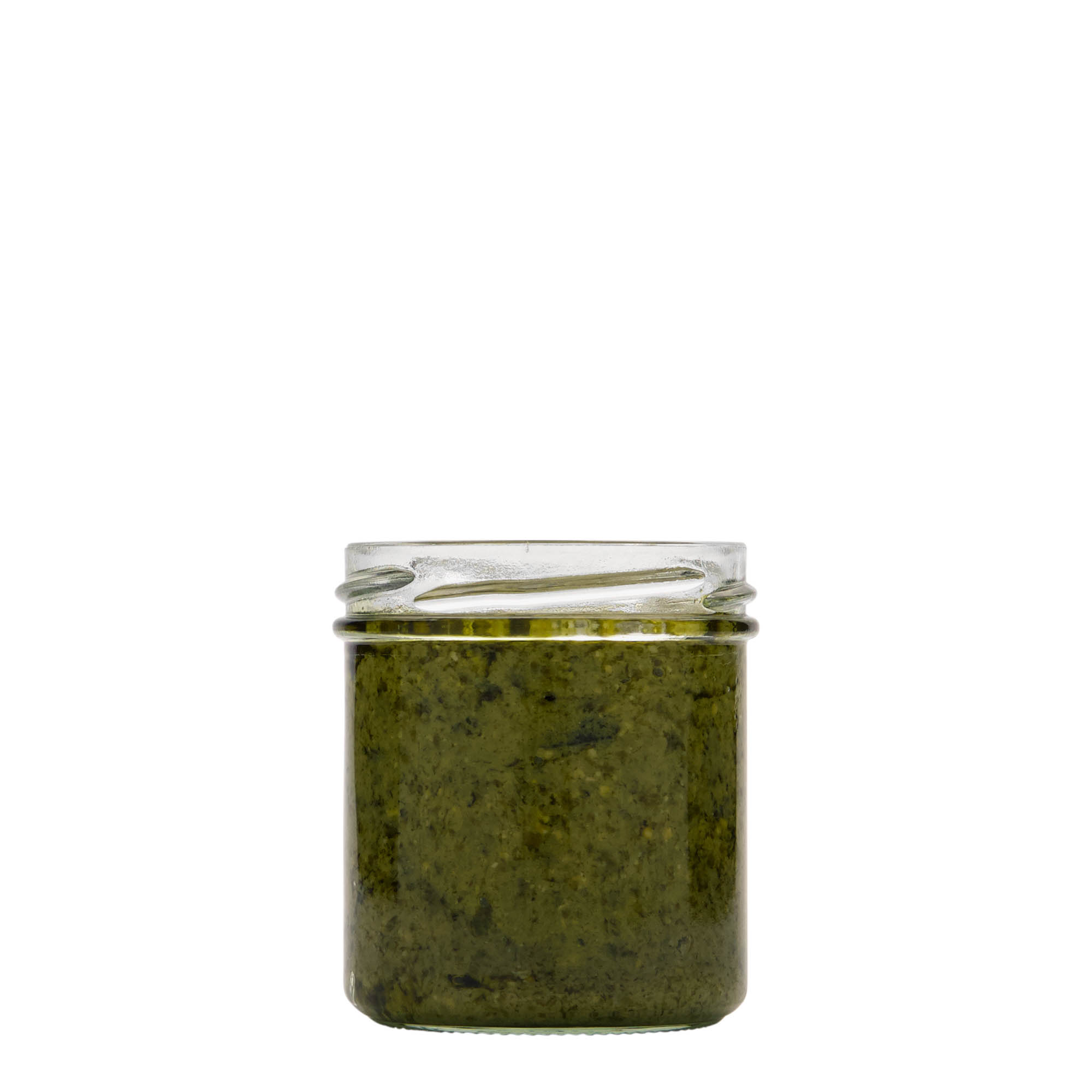 165 ml tall straight-sided jar, opening: Twist-Off (TO 66) 165 ml tall straight-sided jar, opening: Twist-Off (TO 66)